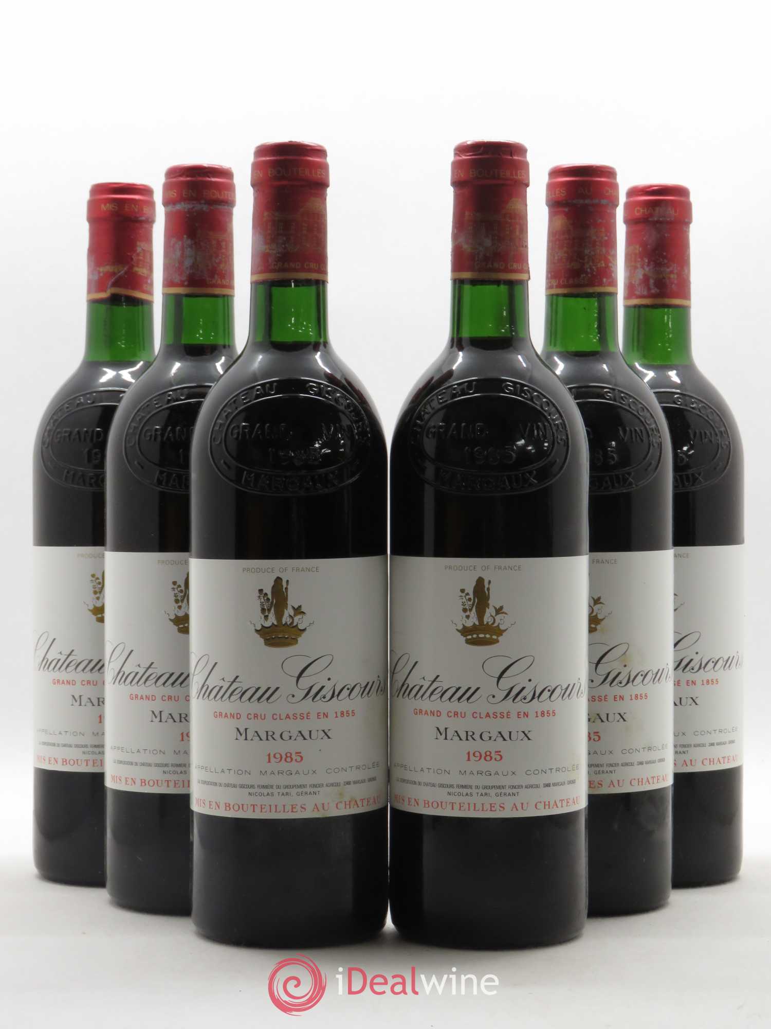 Château Giscours 3ème Grand Cru Classé 1985 - Lot de 6 bouteilles - 0