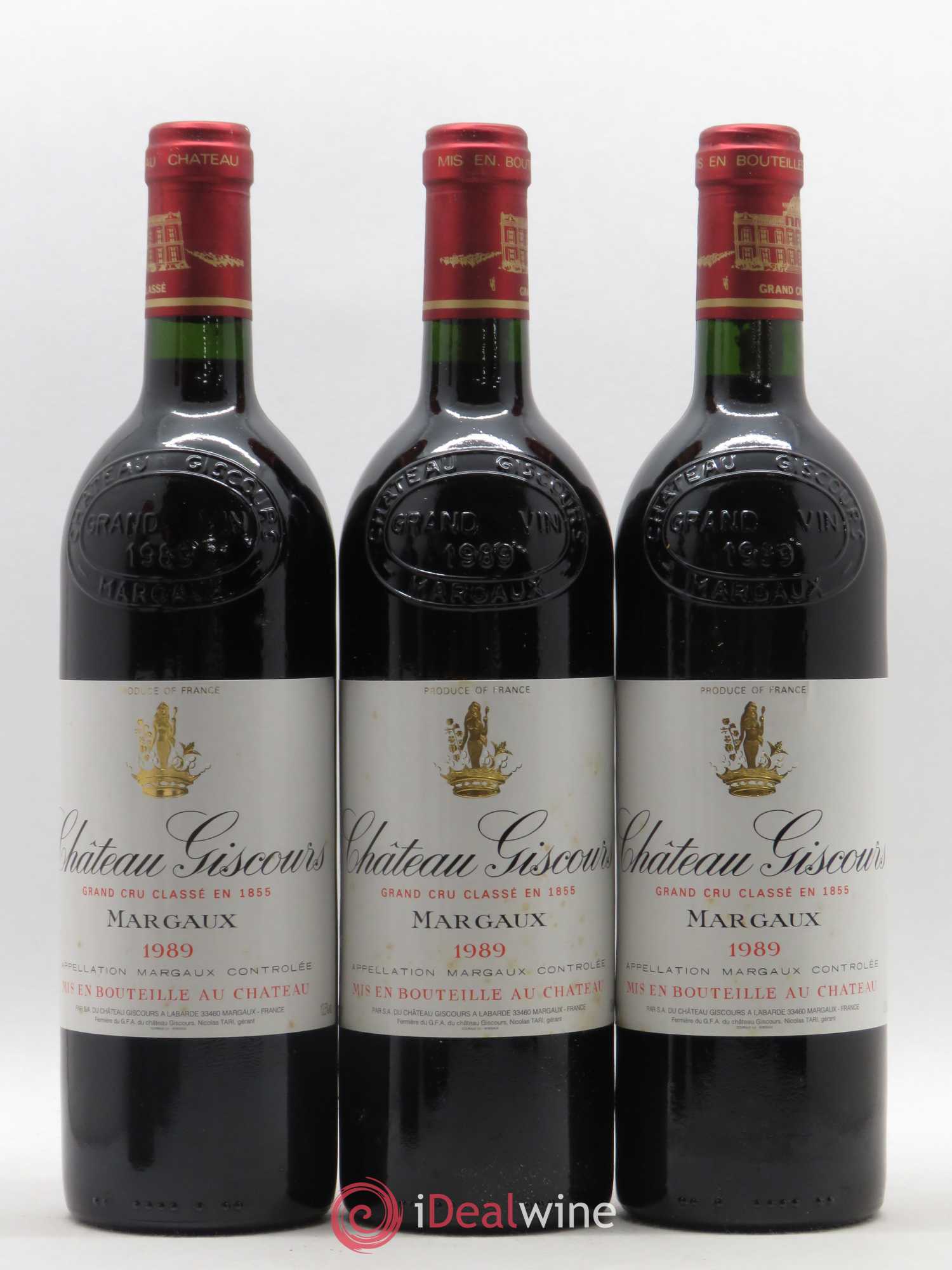 Château Giscours 3ème Grand Cru Classé 1989 - Lot de 6 bouteilles - 2