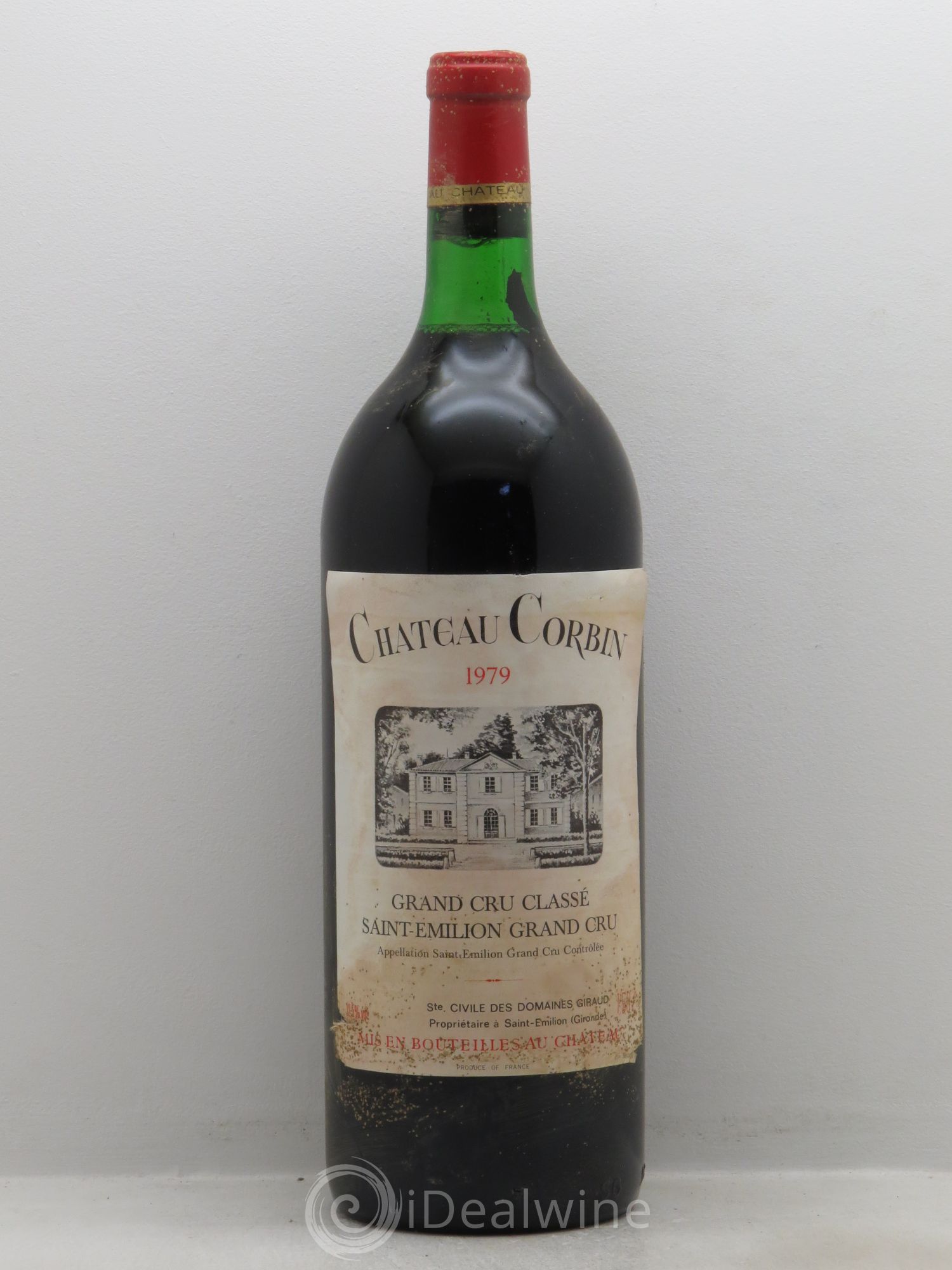 Château Corbin Grand Cru Classé 1979 - Lot de 1 magnum - 0