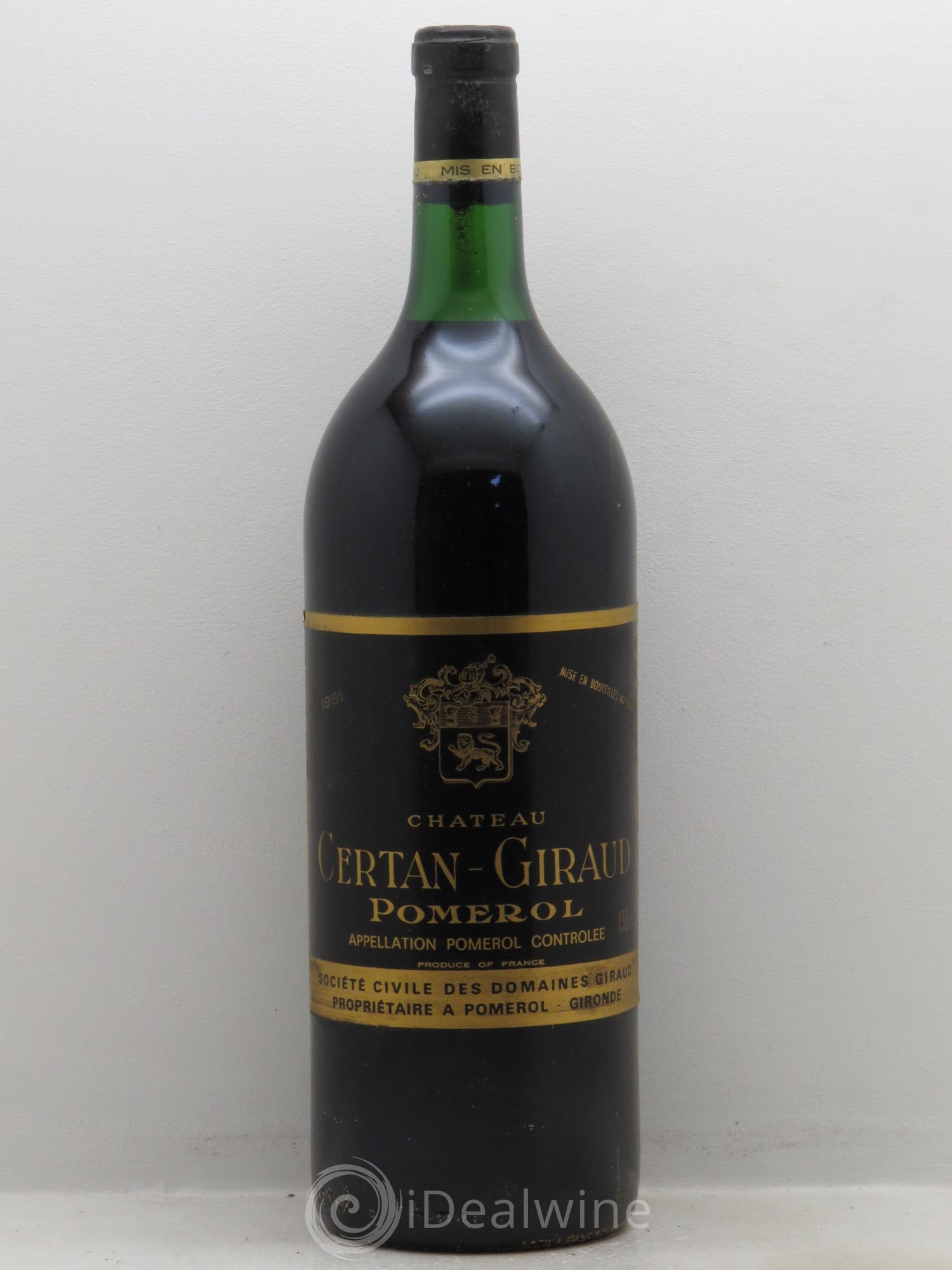 Château Certan Giraud 1981 - Lot de 1 magnum - 0