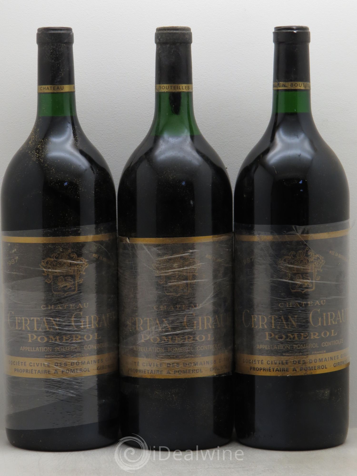 Château Certan Giraud 1987 - Lot de 3 magnums - 0