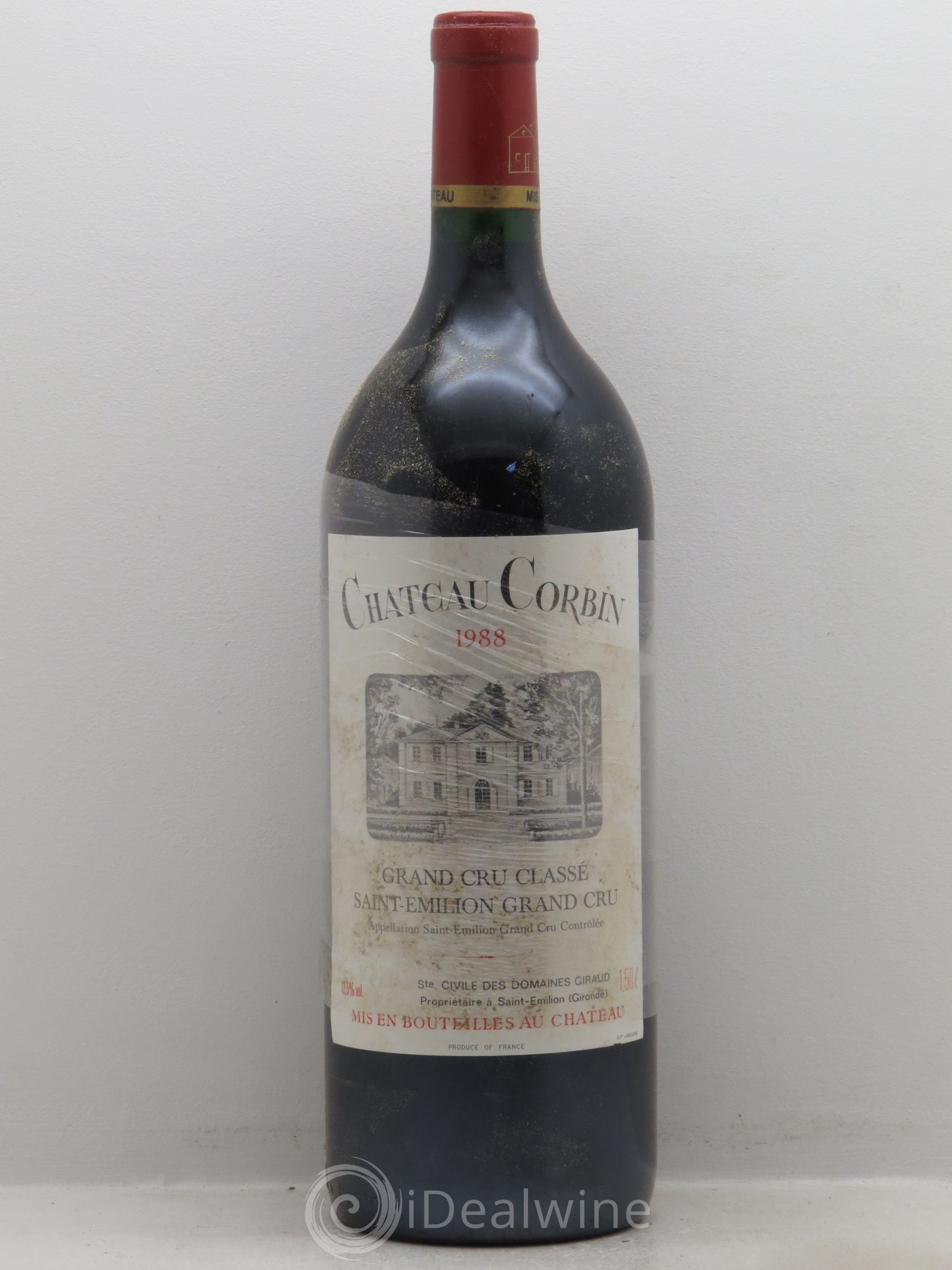 Château Corbin Grand Cru Classé 1988 - Lot de 6 magnums - 0