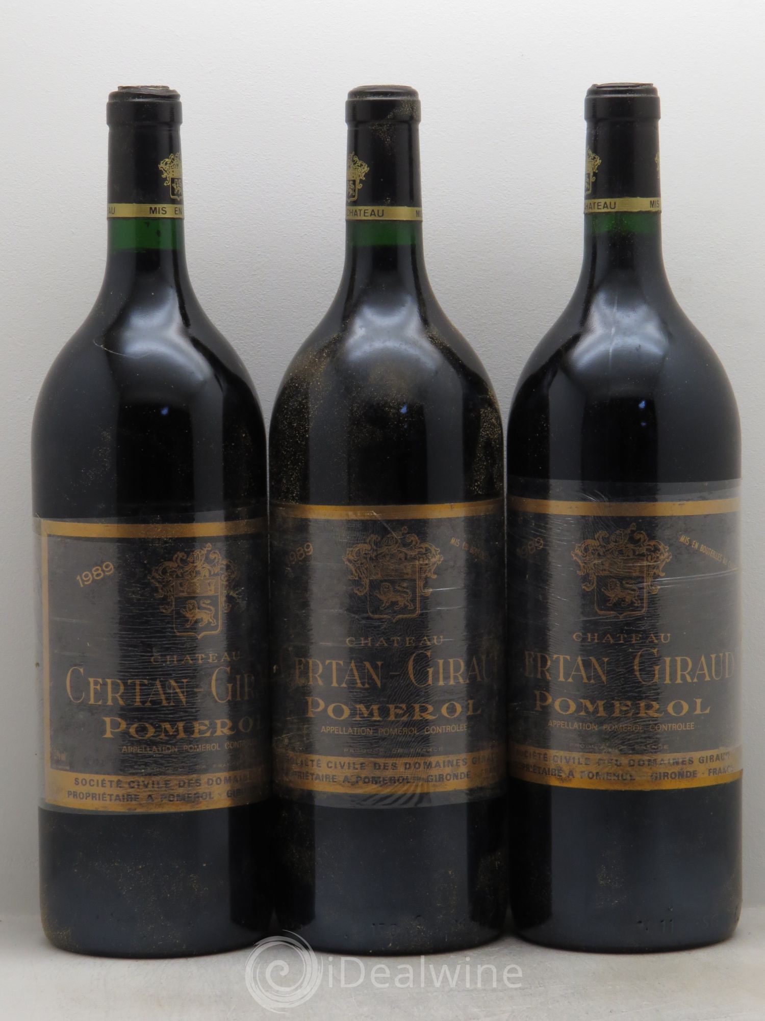 Château Certan Giraud 1989 - Lot de 3 magnums - 0