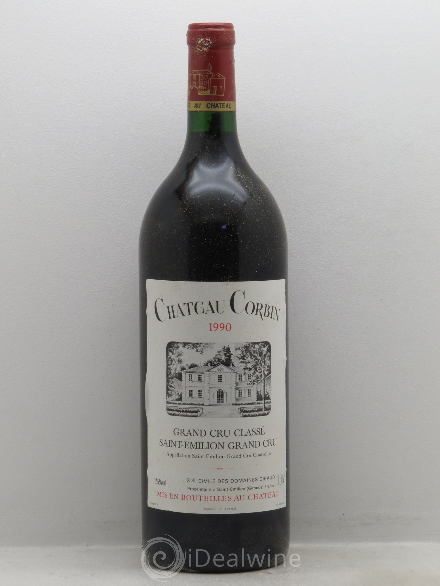 Château Corbin Grand Cru Classé 1990 - Lot de 6 magnums - 0