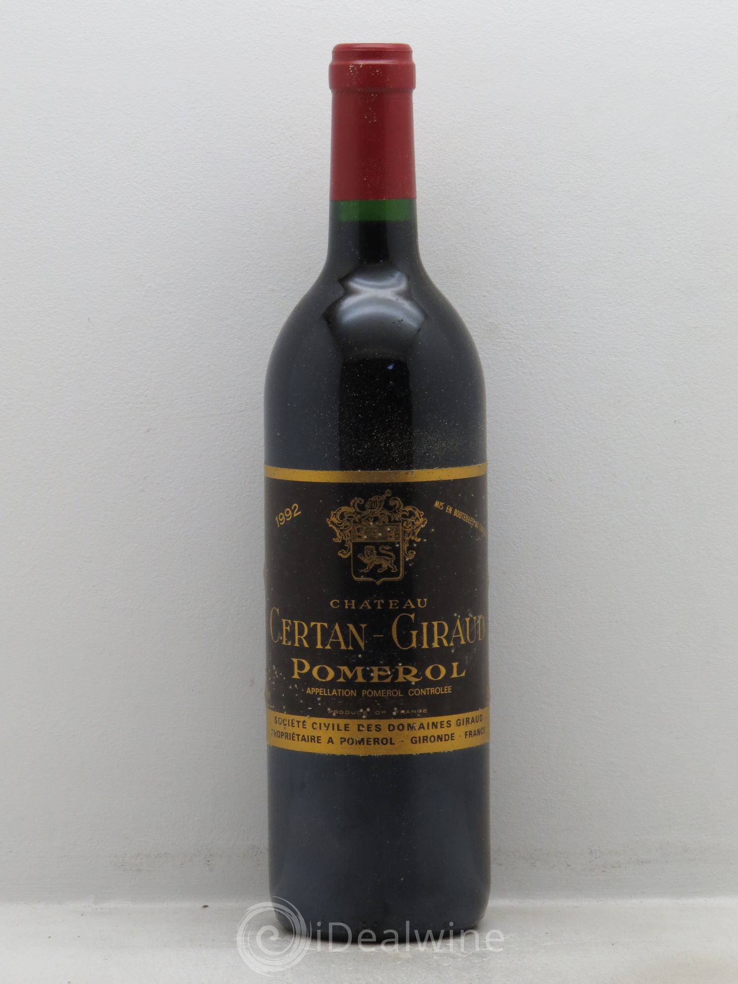 Château Certan Giraud 1992 - Lot de 12 bouteilles - 0