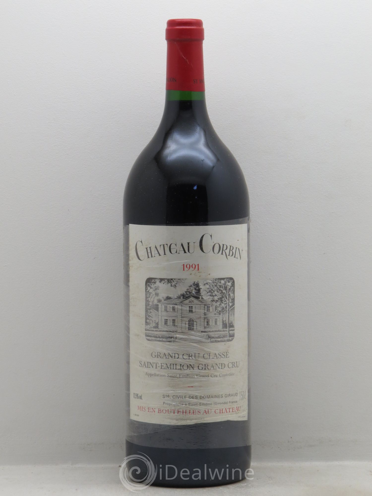 Château Corbin Grand Cru Classé 1991 - Lot de 6 magnums - 0