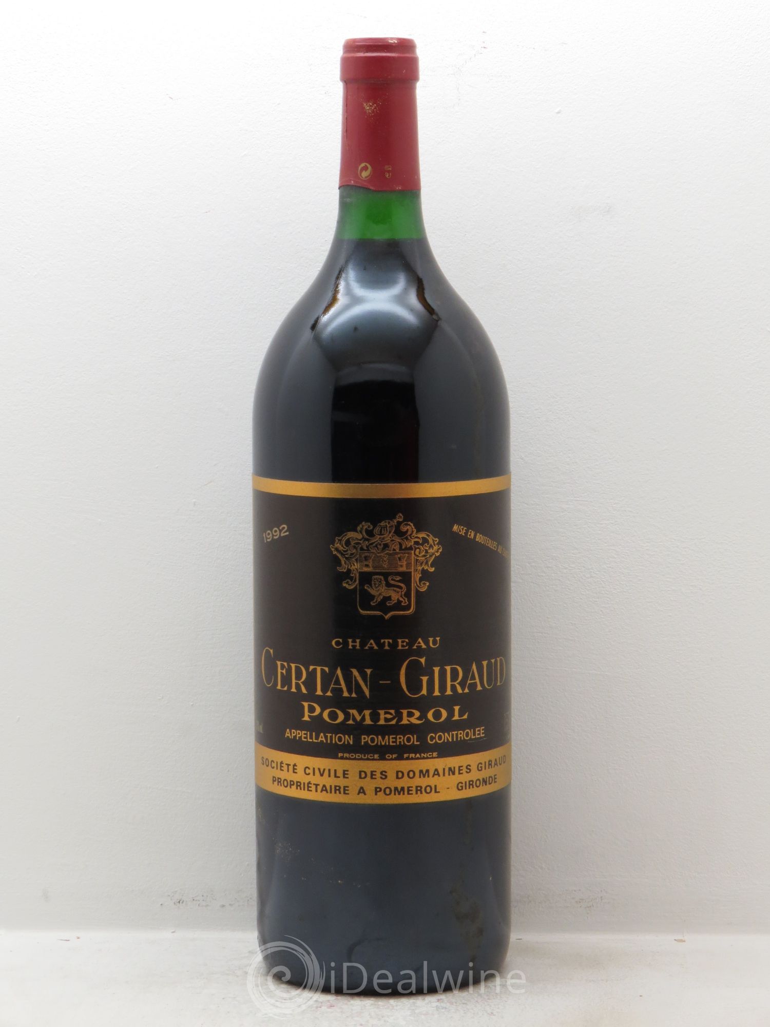 Château Certan Giraud 1992 - Lot de 1 magnum - 0