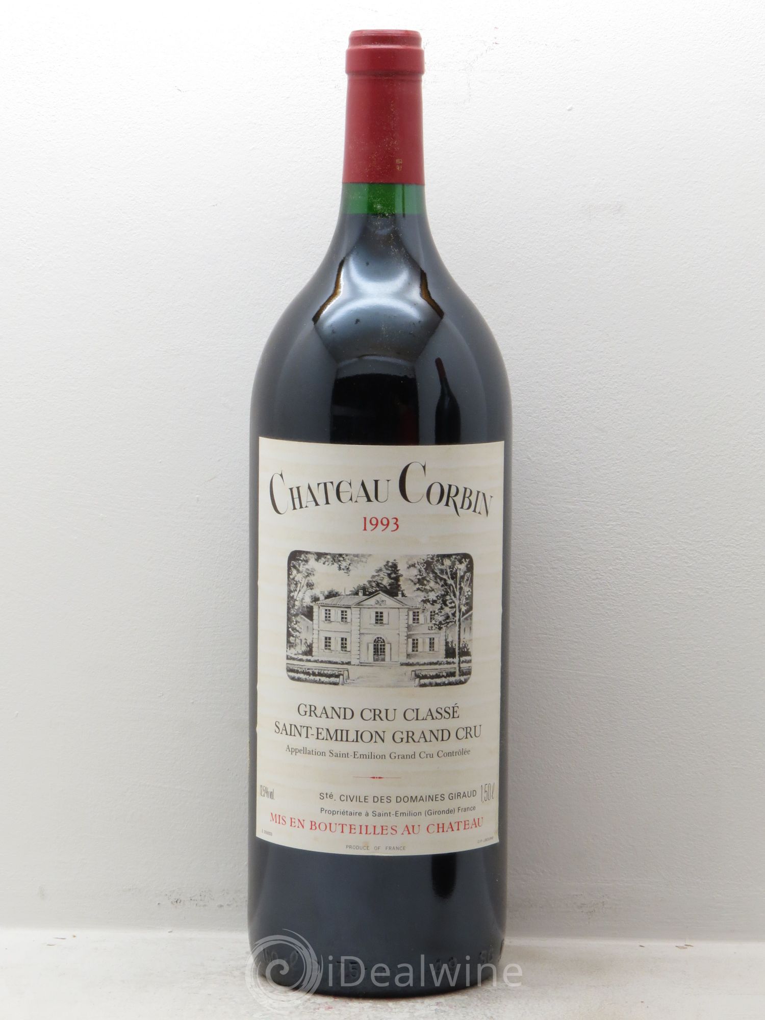 Château Corbin Grand Cru Classé 1993 - Lot de 6 magnums - 0