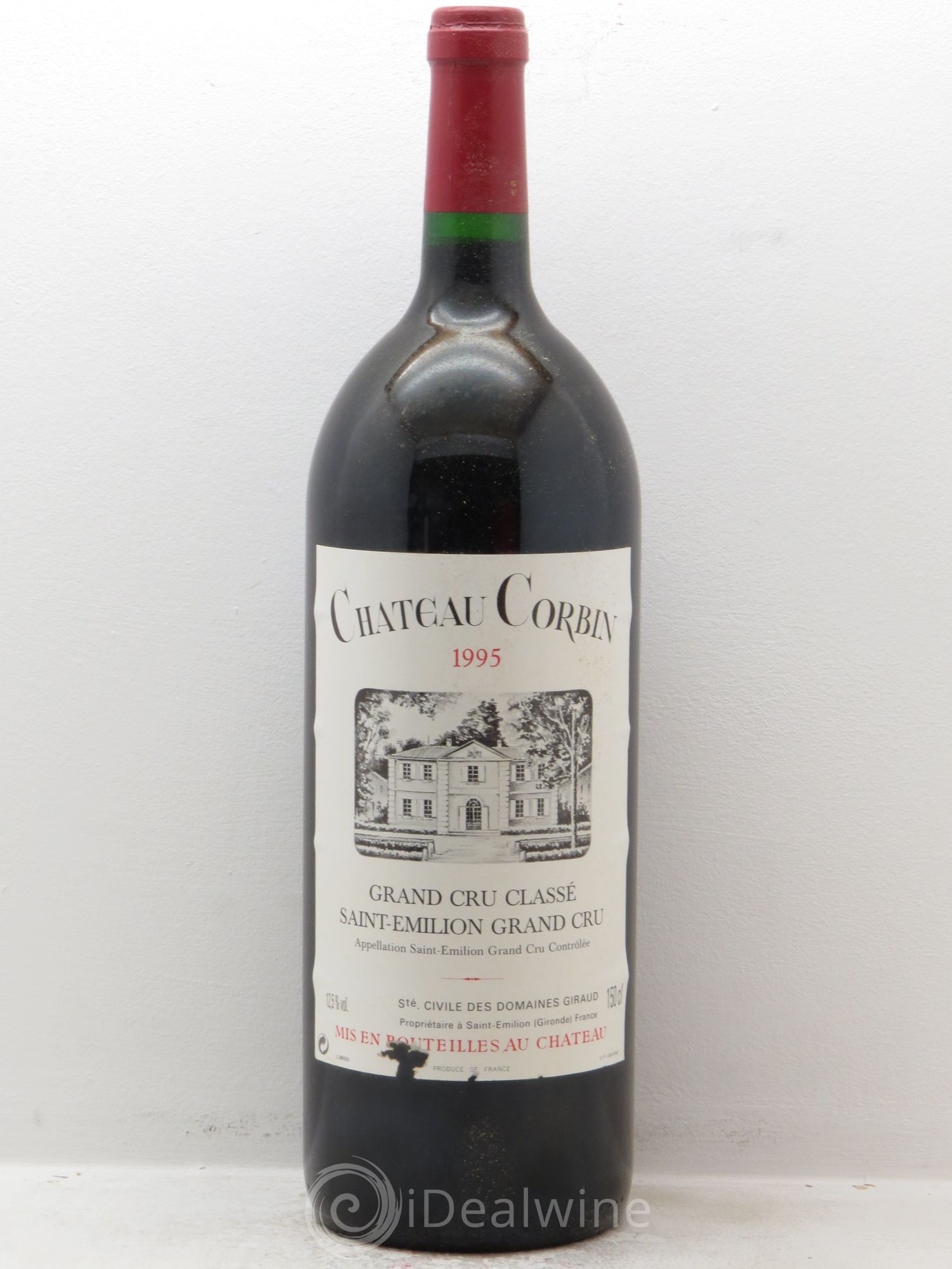 Château Corbin Grand Cru Classé 1995 - Lot de 6 magnums - 0