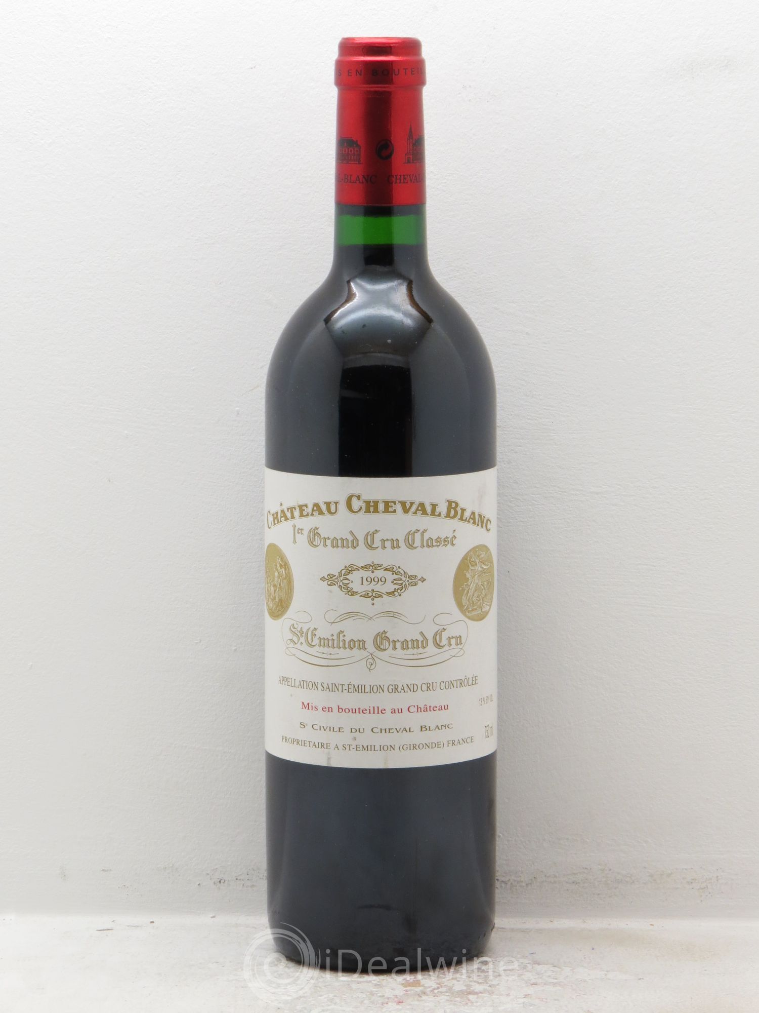 Château Cheval Blanc 1er Grand Cru Classé A 1999 - Lot de 1 bouteille - 0
