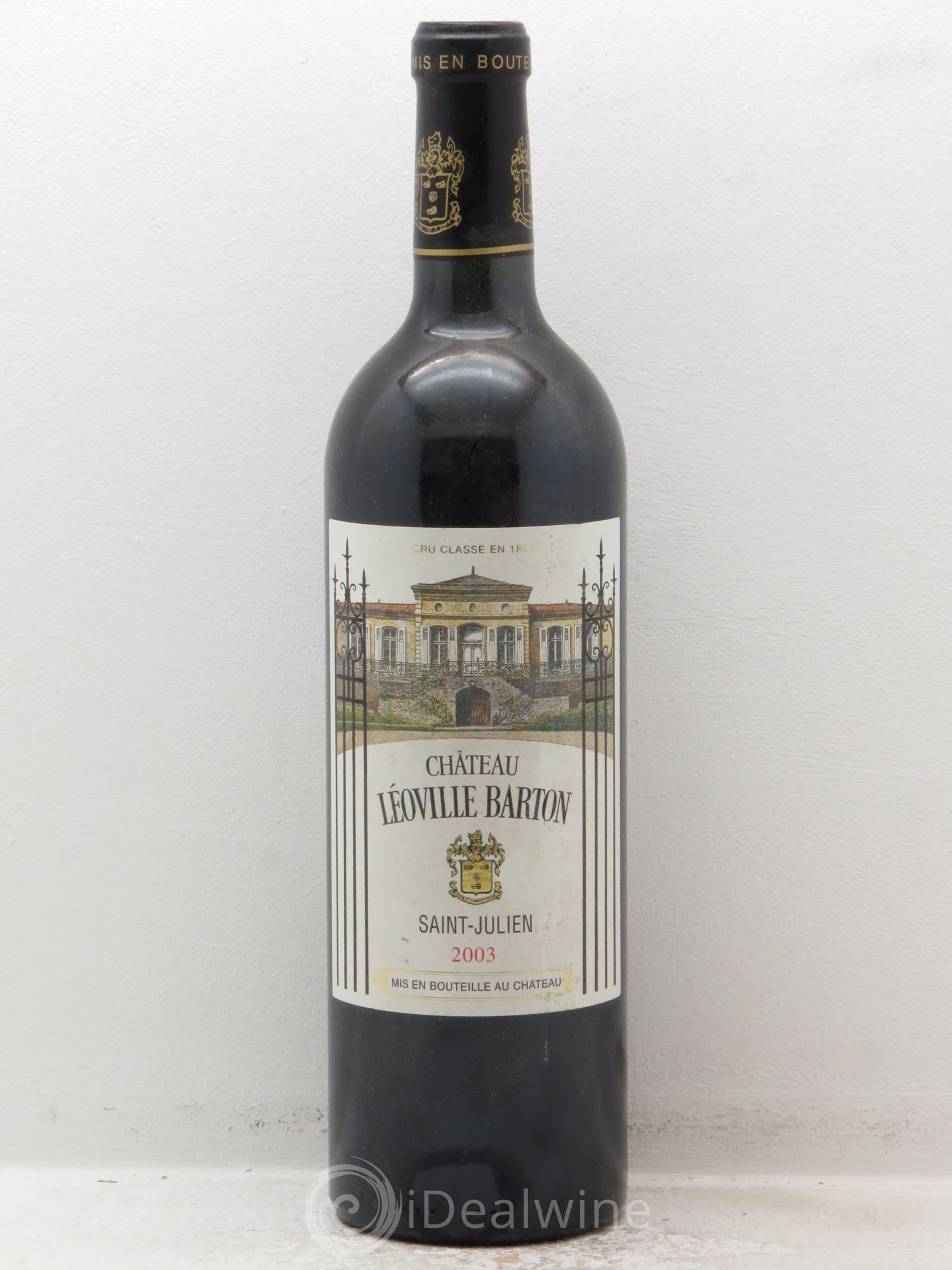 Château Léoville Barton 2ème Grand Cru Classé 2003 - Lot de 1 bouteille - 0