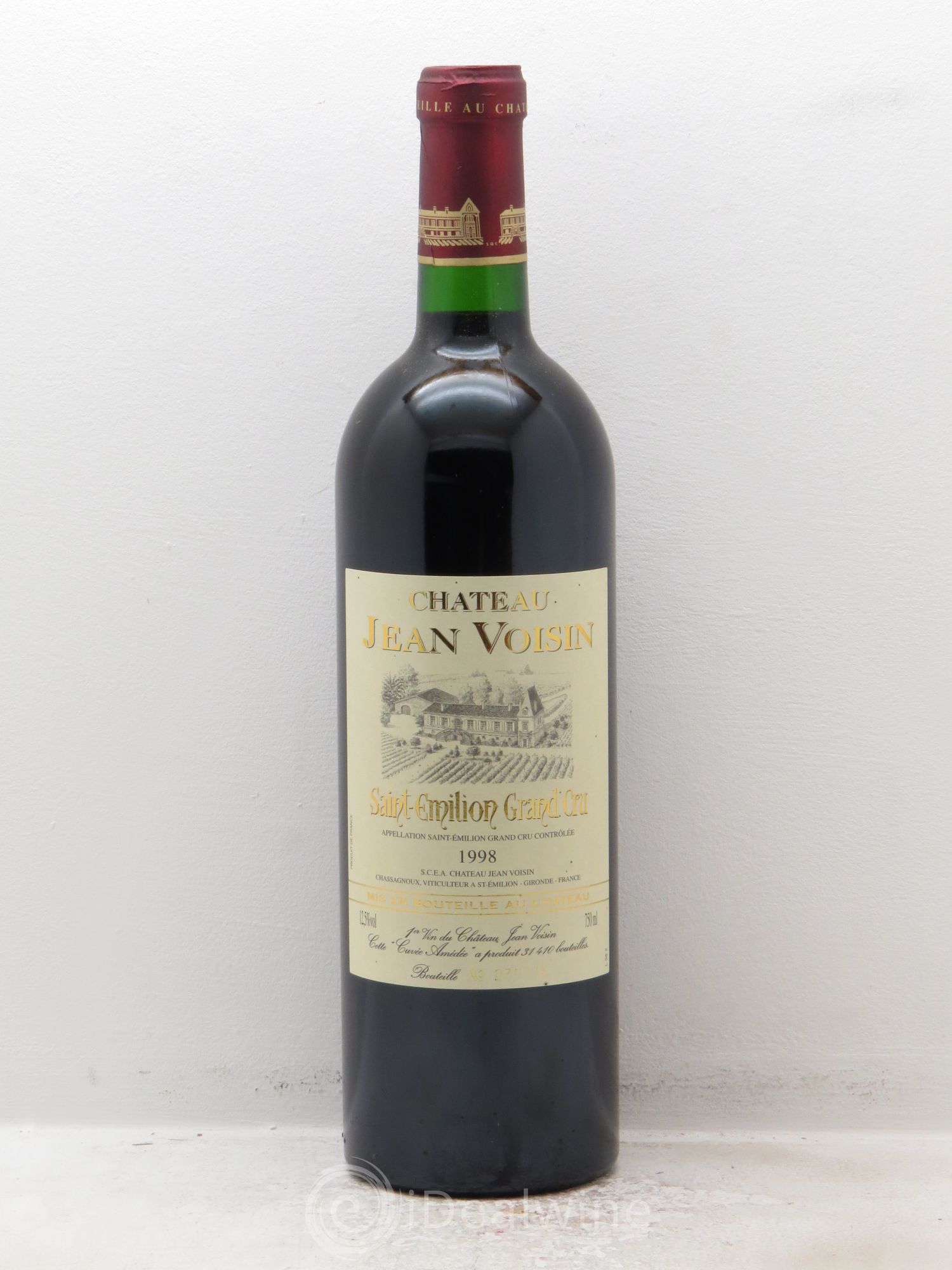 Saint-Émilion Château Jean Voisin 1998 - Posten von 12 Flaschen - 0