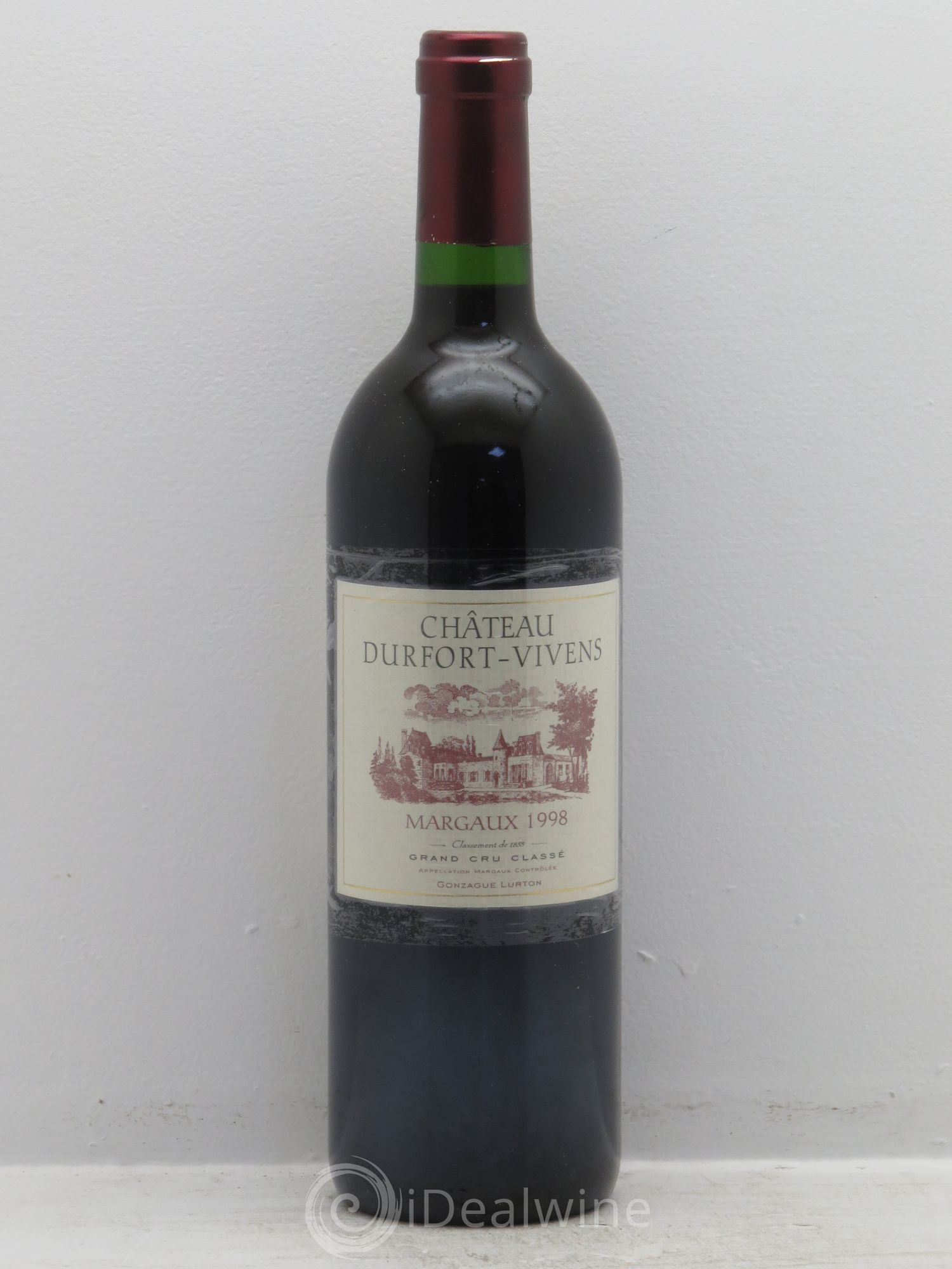 Château Durfort Vivens 2ème Grand Cru Classé 1998 - Lot de 6 bouteilles - 0