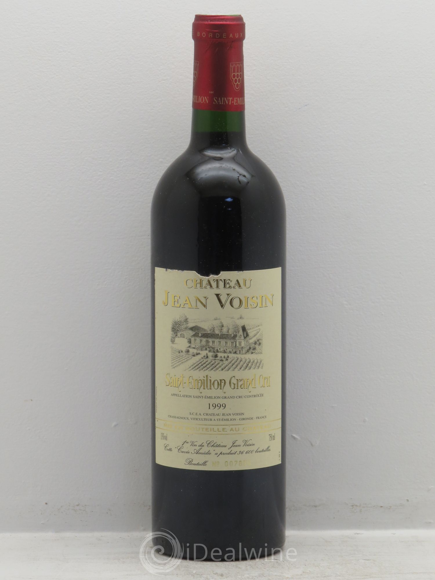 Saint-Émilion Château Jean Voisin (sans prix de réserve) 1999 - Posten von 12 Flaschen - 0
