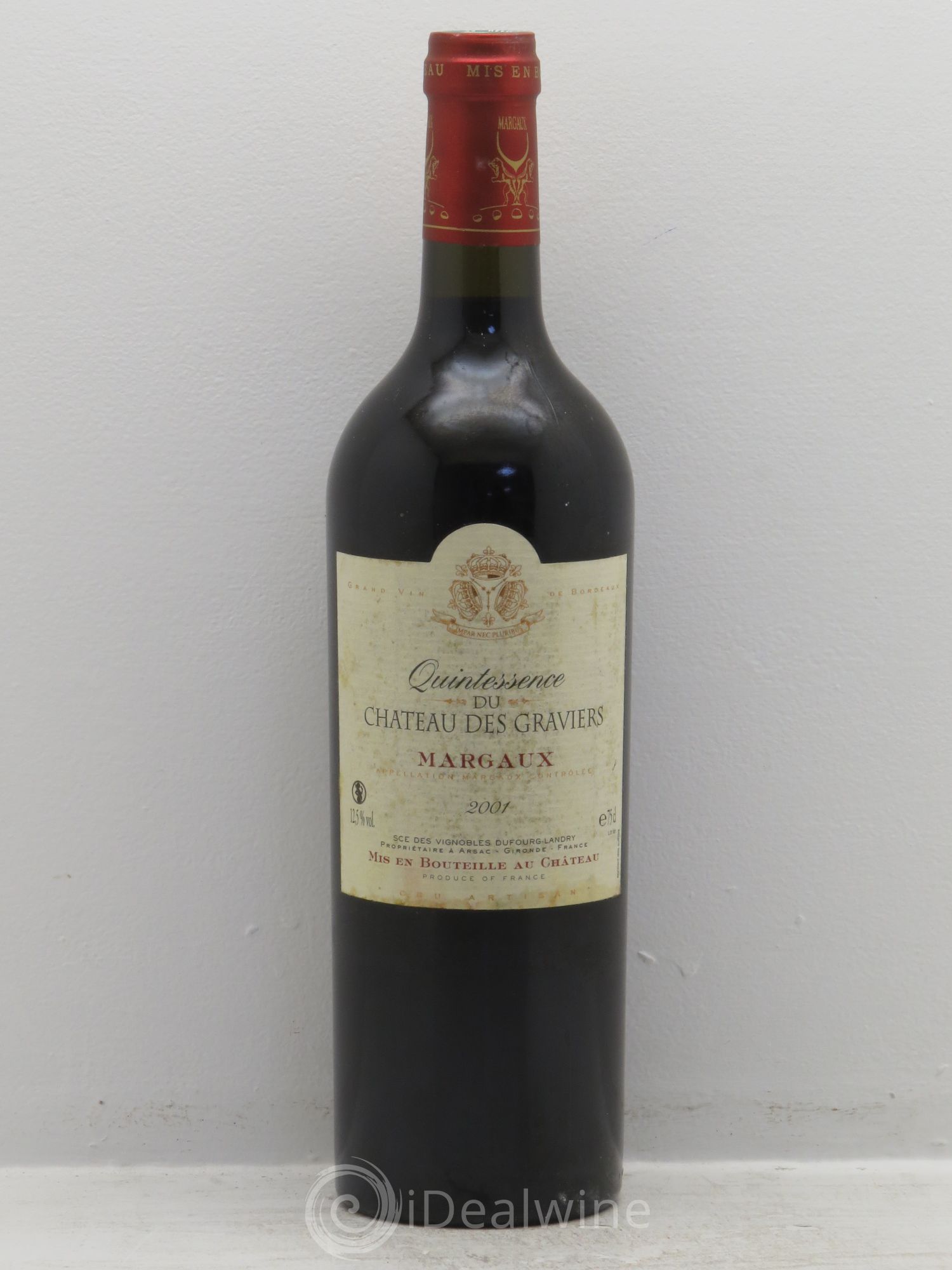 Bordeaux La Quintessence Château des Graviers 2001 - Posten von 1 Flasche - 0