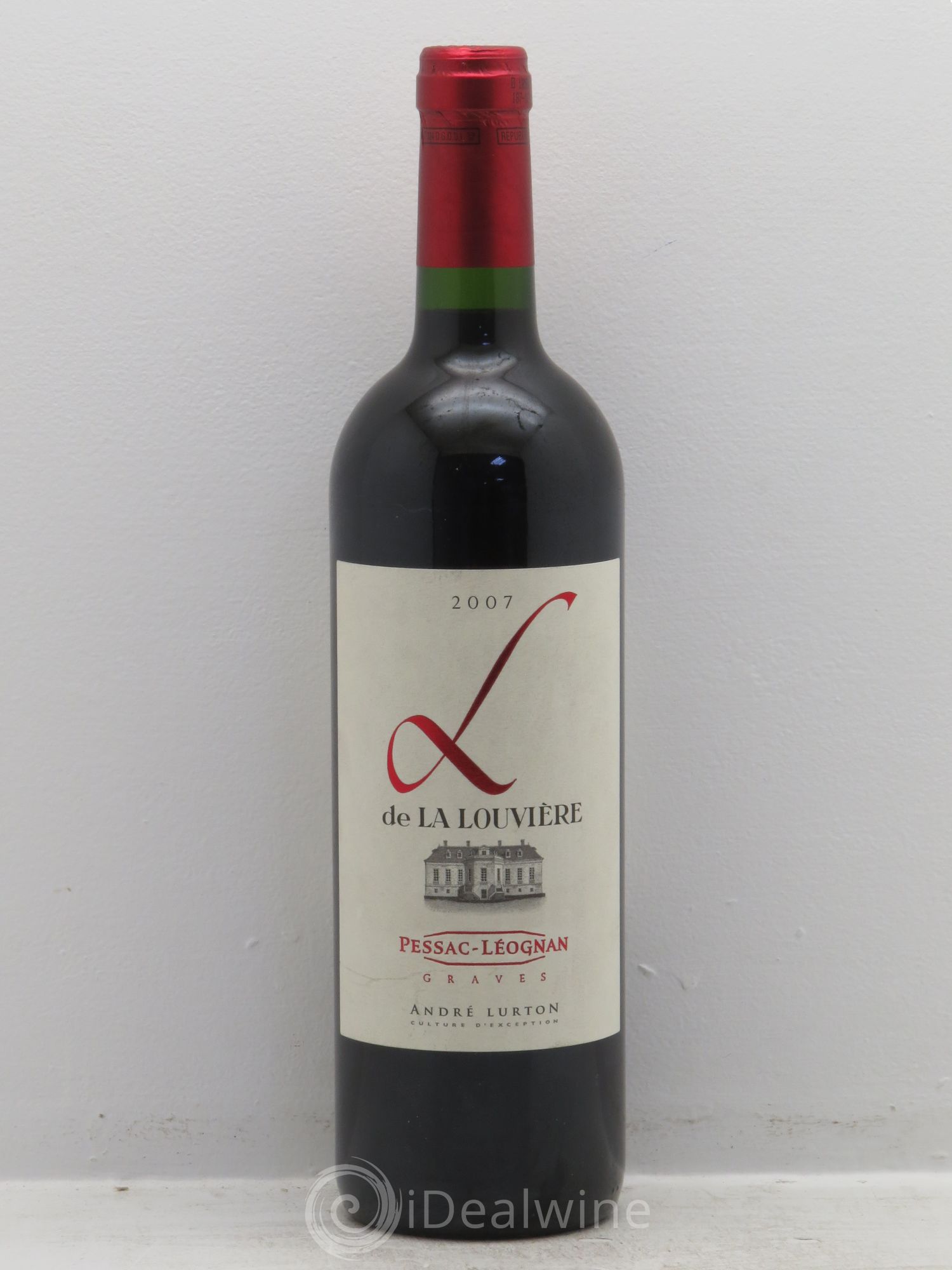 Pessac-Léognan Château L de La Louvière 2007 - Posten von 1 Flasche - 0