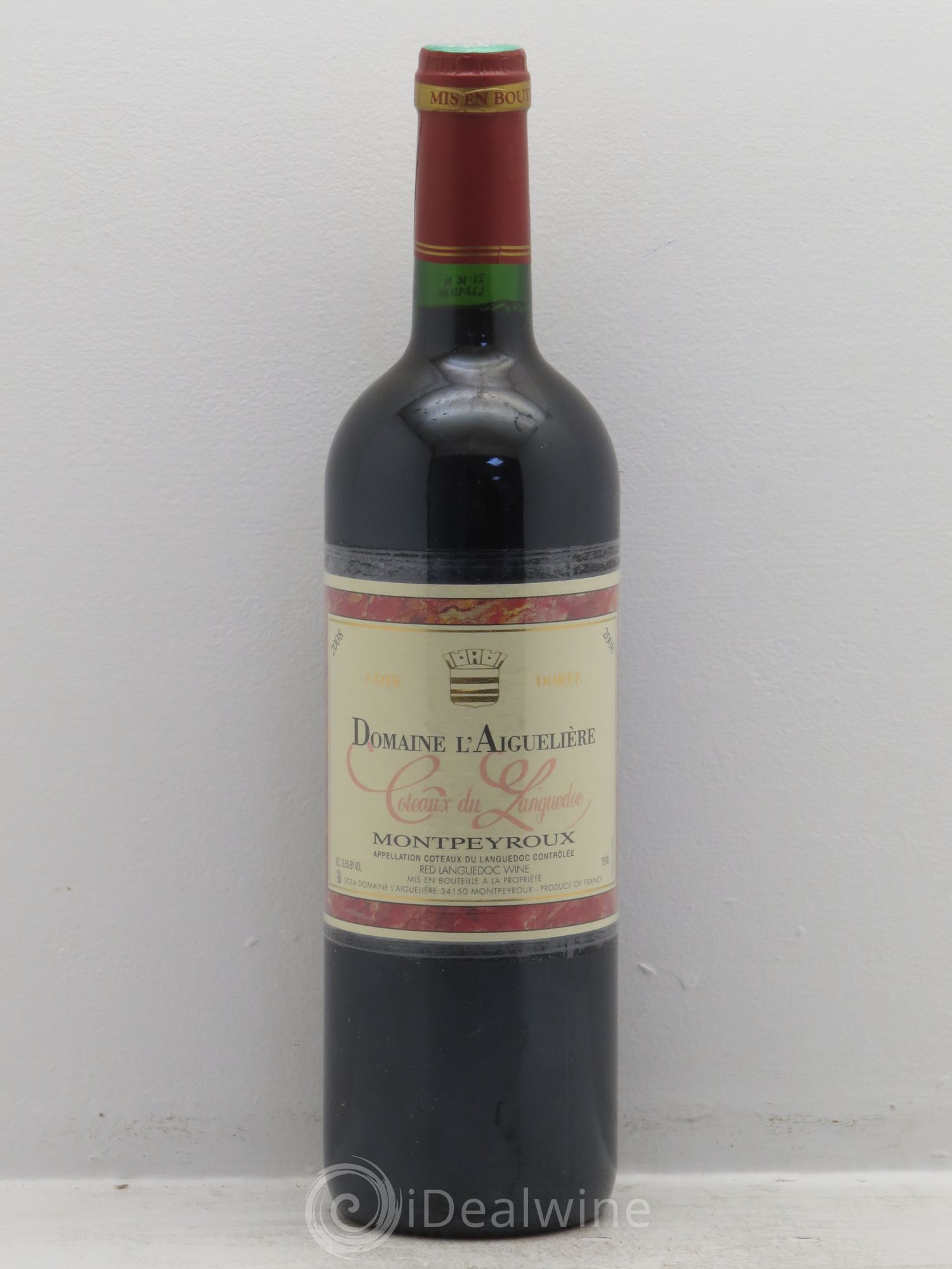 Languedoc Montpeyroux Domaine de l' Aiguelière Cote Rousse A. Commeyras (sans prix de réserve) 2008 - Lot de 6 bouteilles - 0