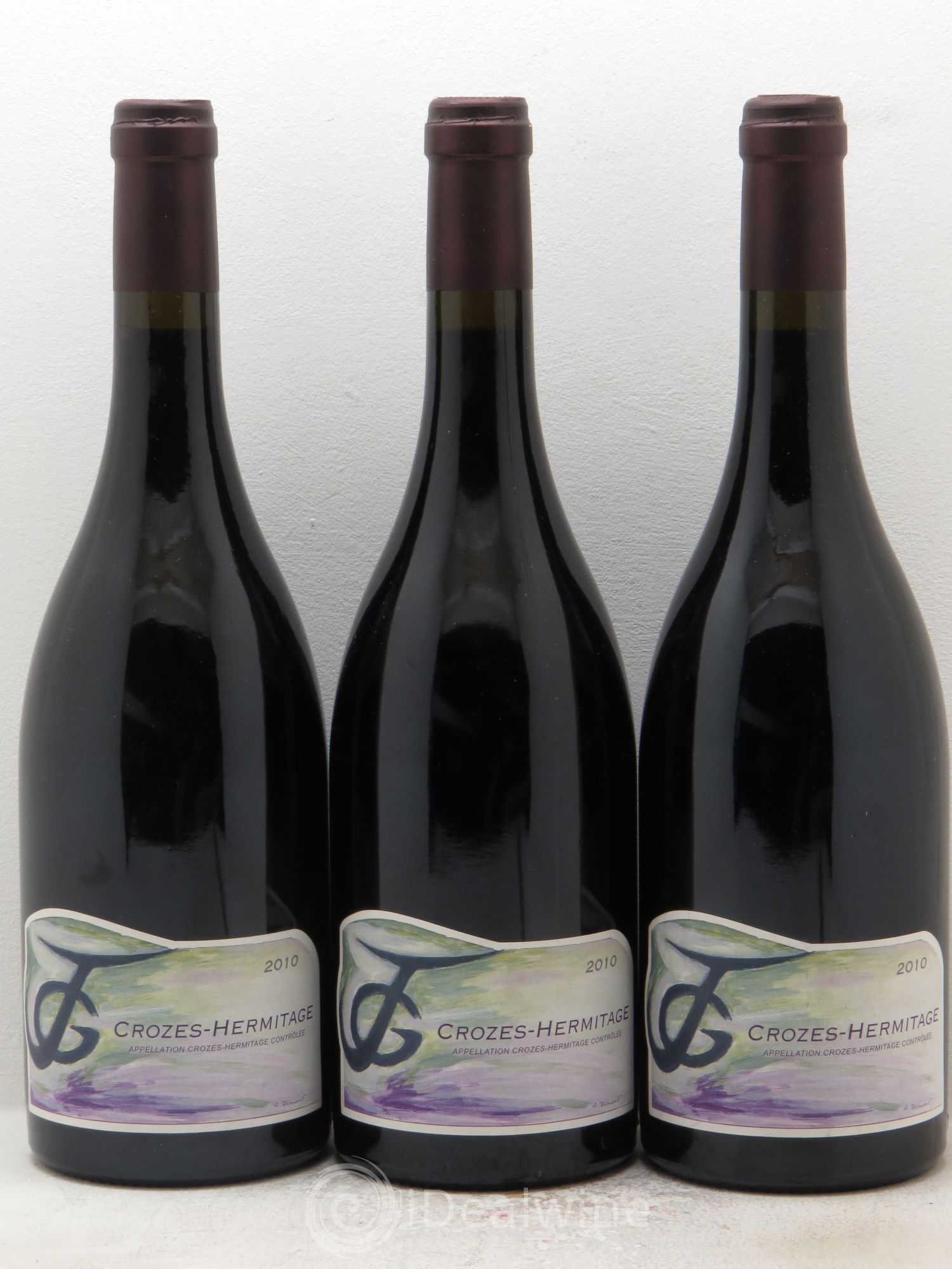 Crozes-Hermitage Pierre Gaillard 2010 - Lot de 3 bouteilles - 0