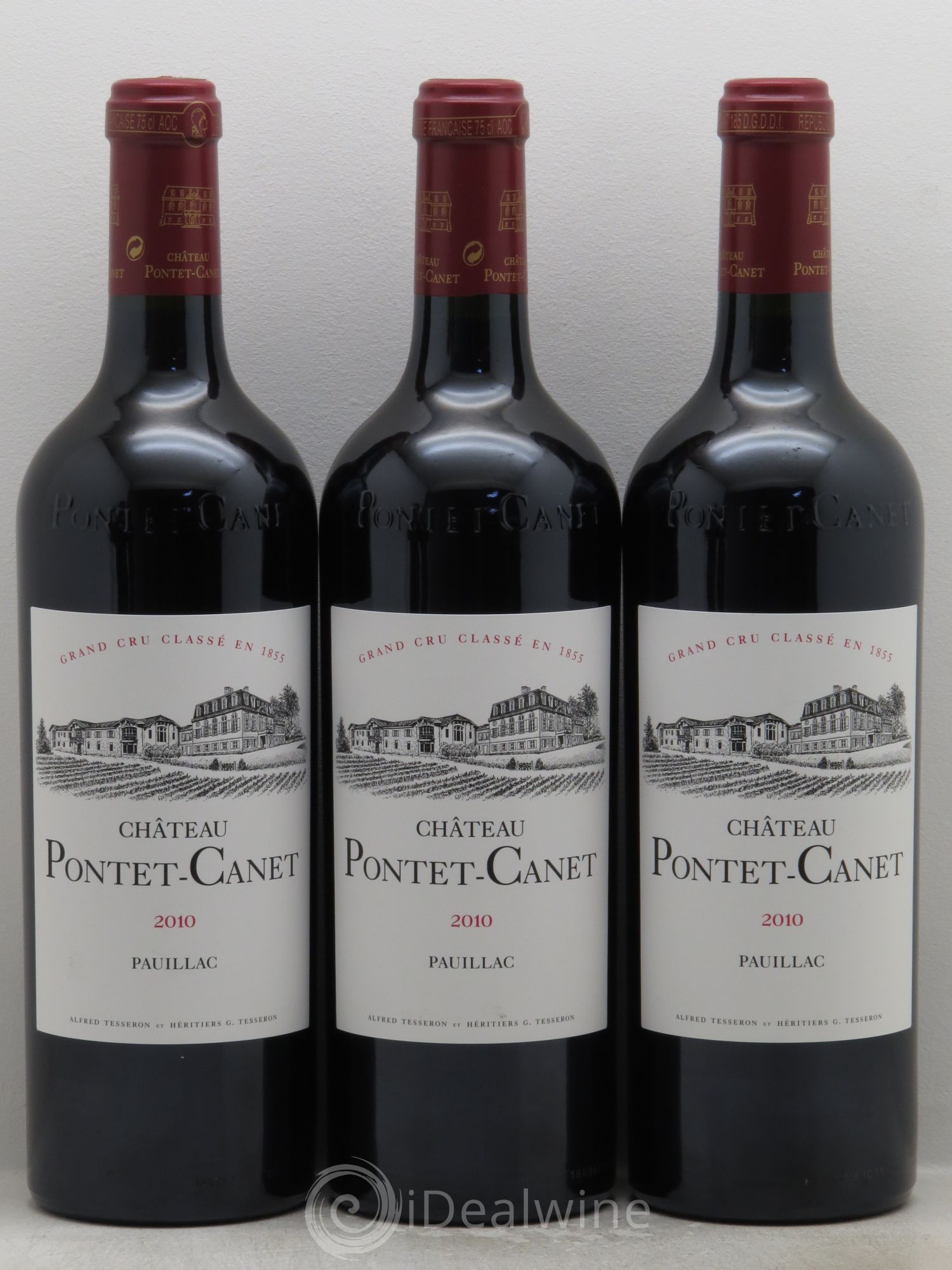 Château Pontet Canet 5ème Grand Cru Classé 2010 - Lot de 12 bouteilles - 2