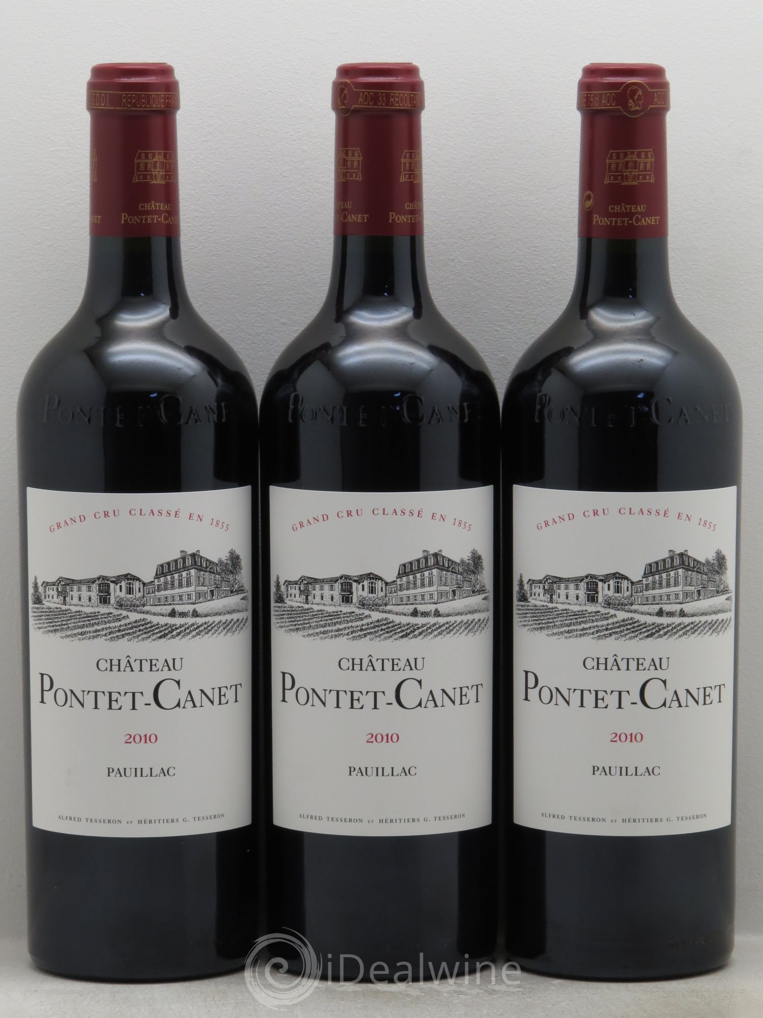 Château Pontet Canet 5ème Grand Cru Classé 2010 - Lot de 12 bouteilles - 3