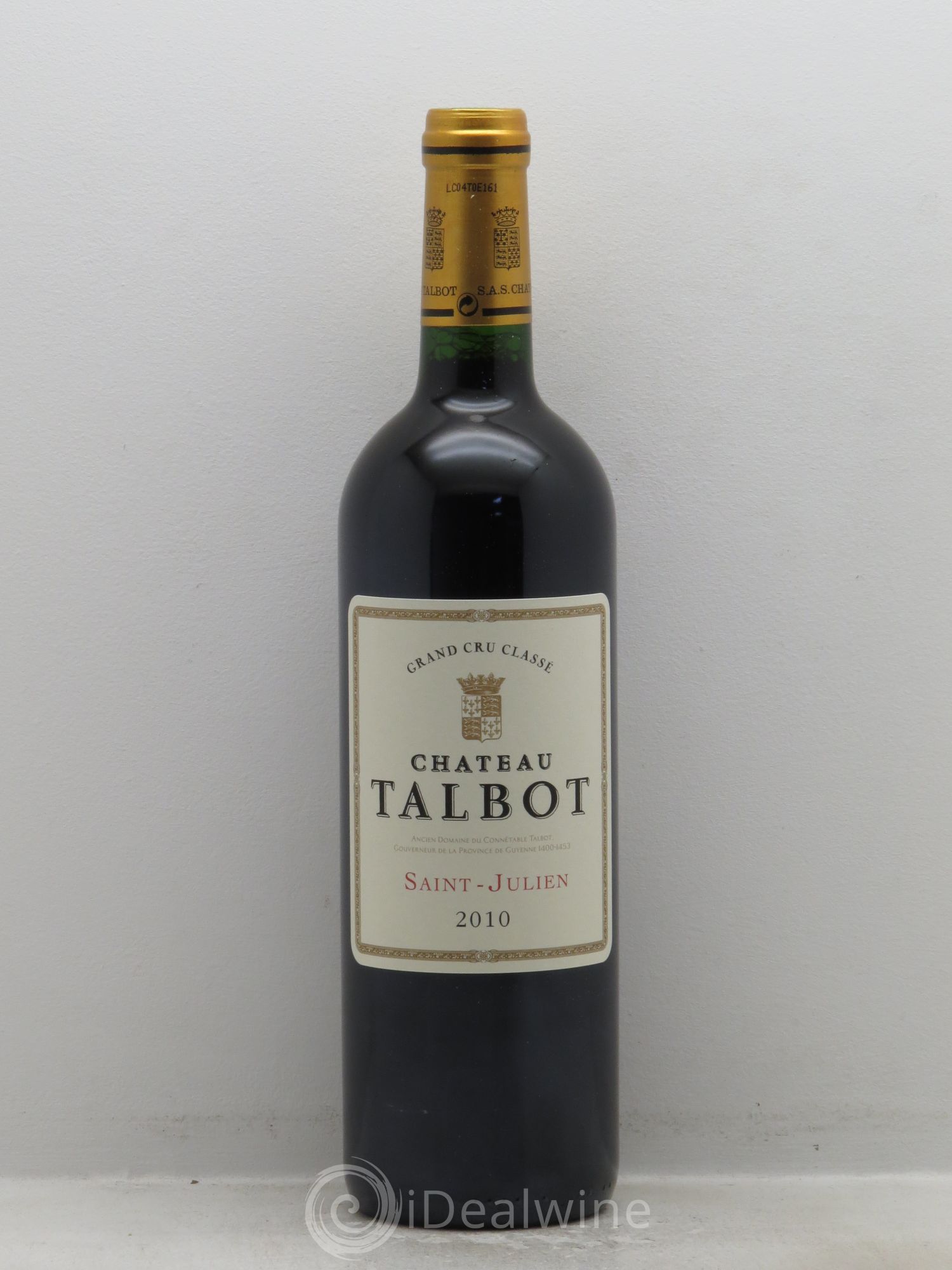Château Talbot 4ème Grand Cru Classé 2010 - Lot de 12 bouteilles - 0
