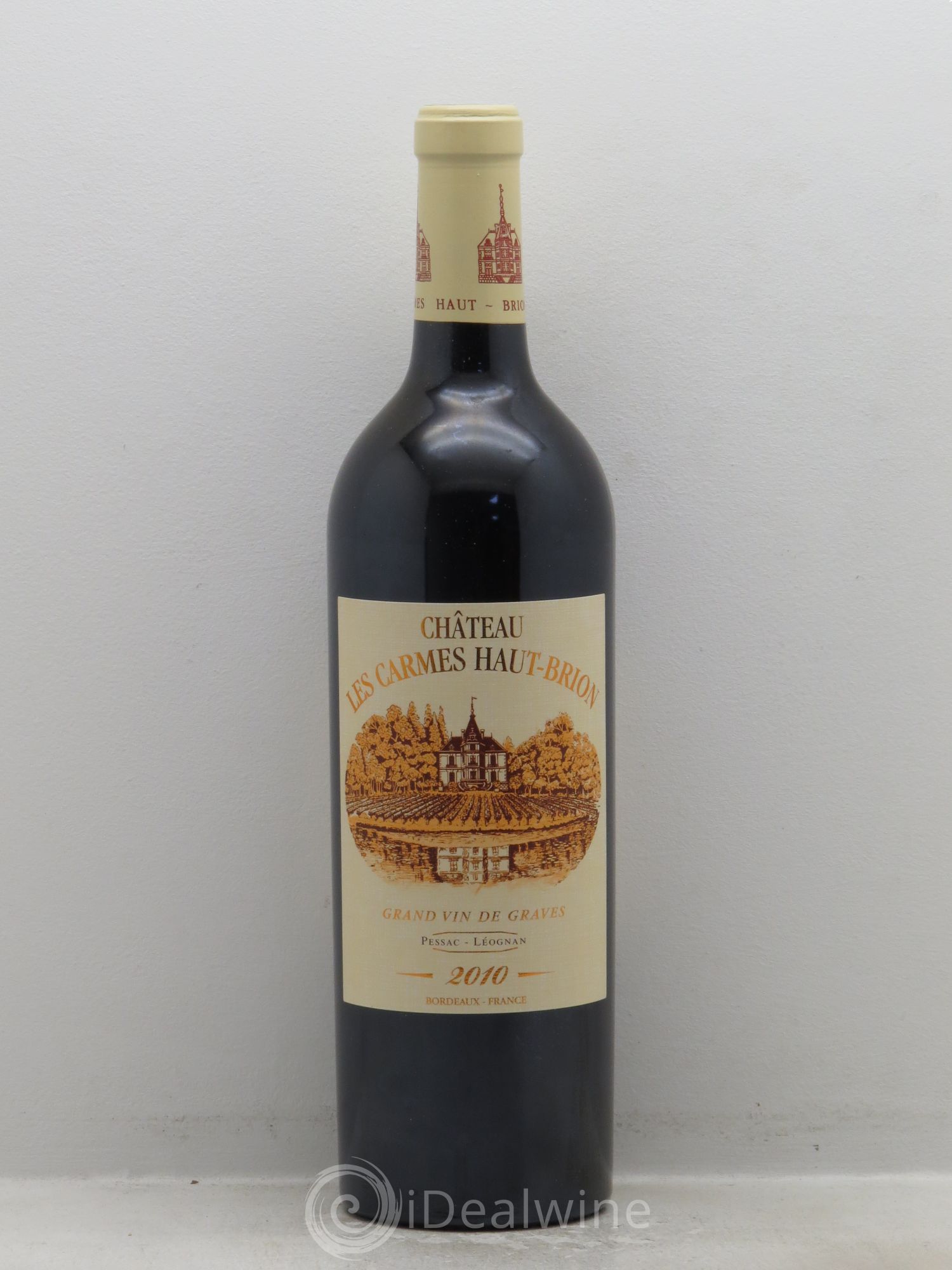 Château Les Carmes Haut-Brion 2010 - Lot de 12 bouteilles - 0