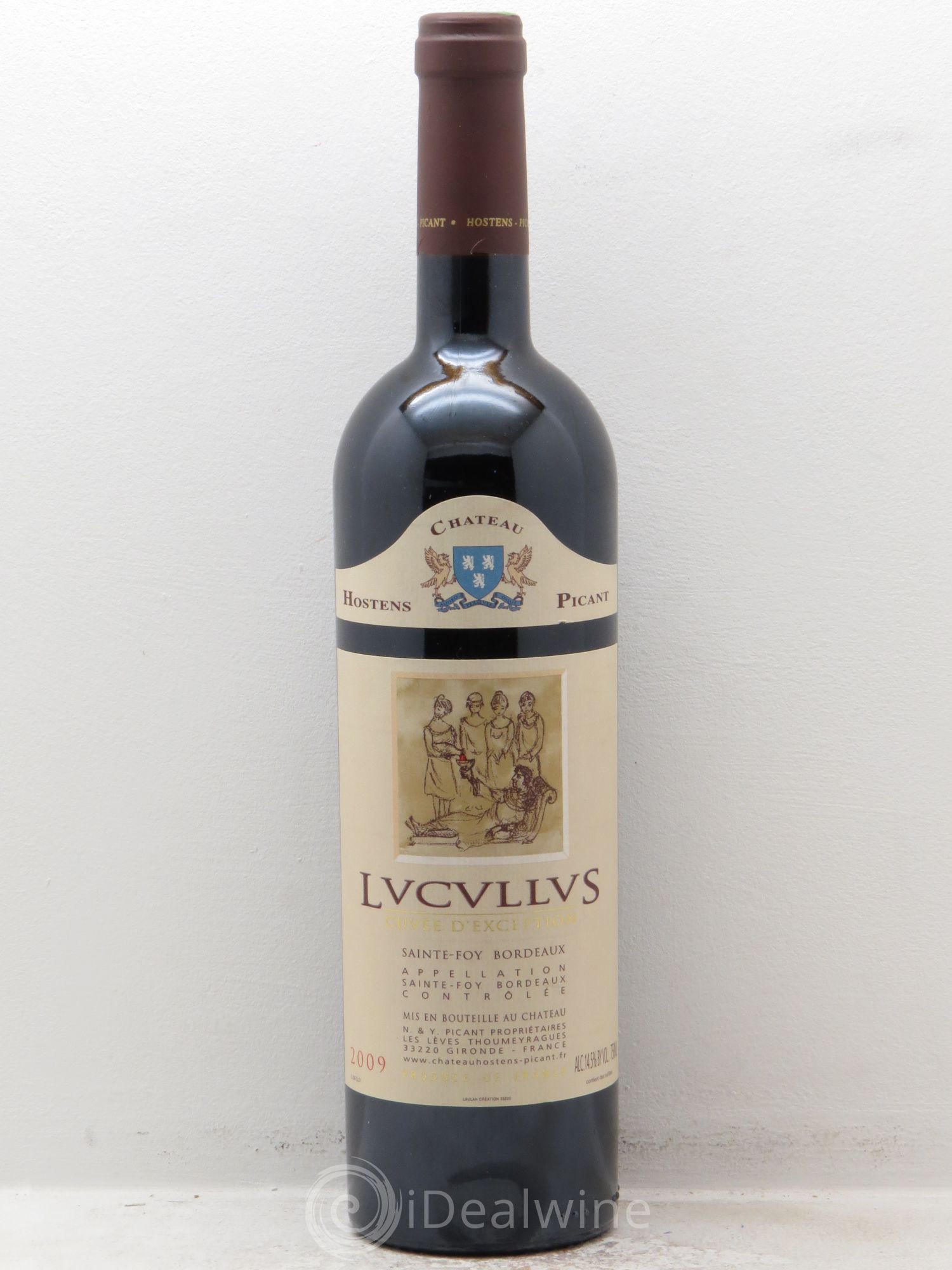 Château Hostens-Picant Lucullus 2009 - Lot de 1 bouteille - 0