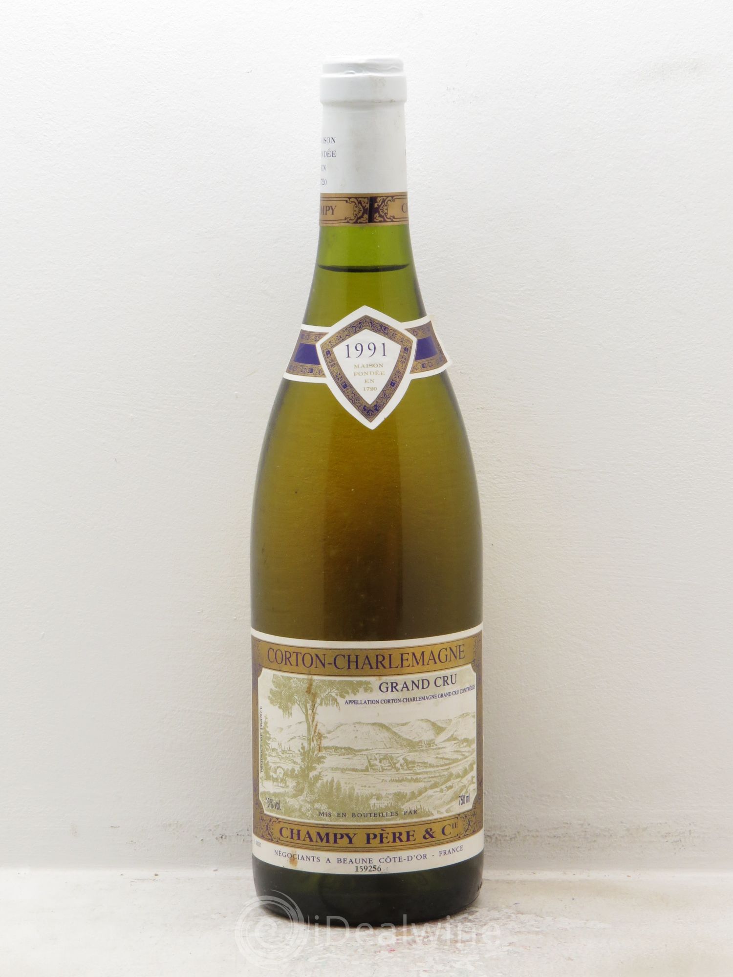 Corton-Charlemagne Grand Cru 1991 - Lot de 1 bouteille - 0
