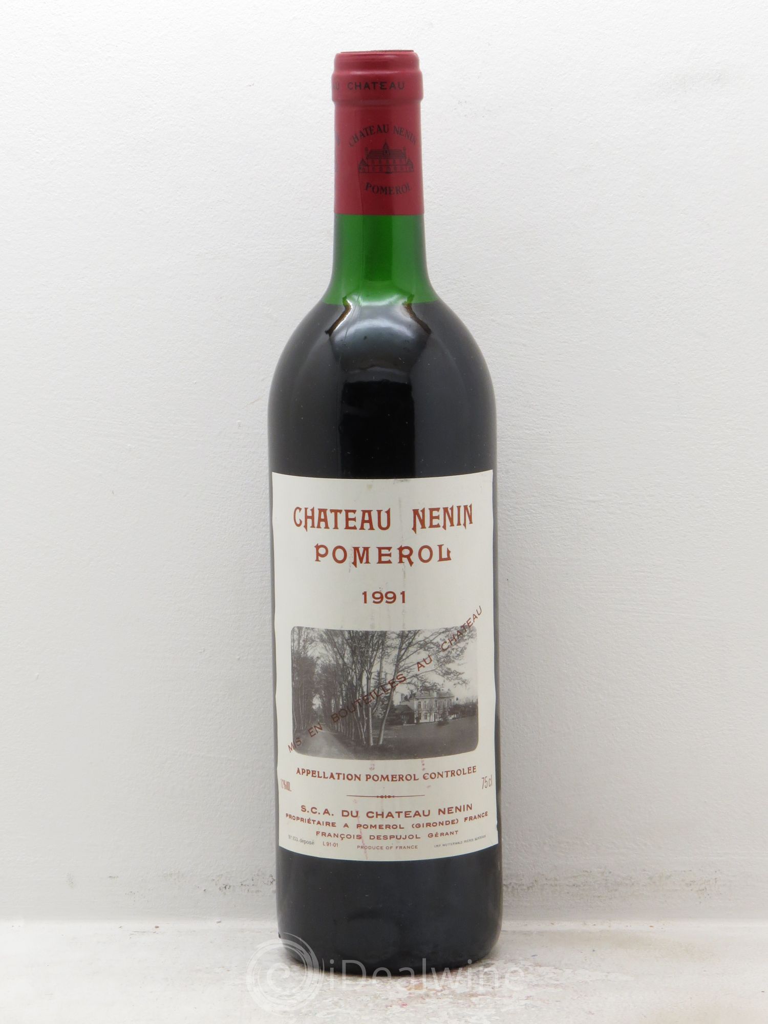 Château Nenin 1991 - Lot de 6 bouteilles - 0