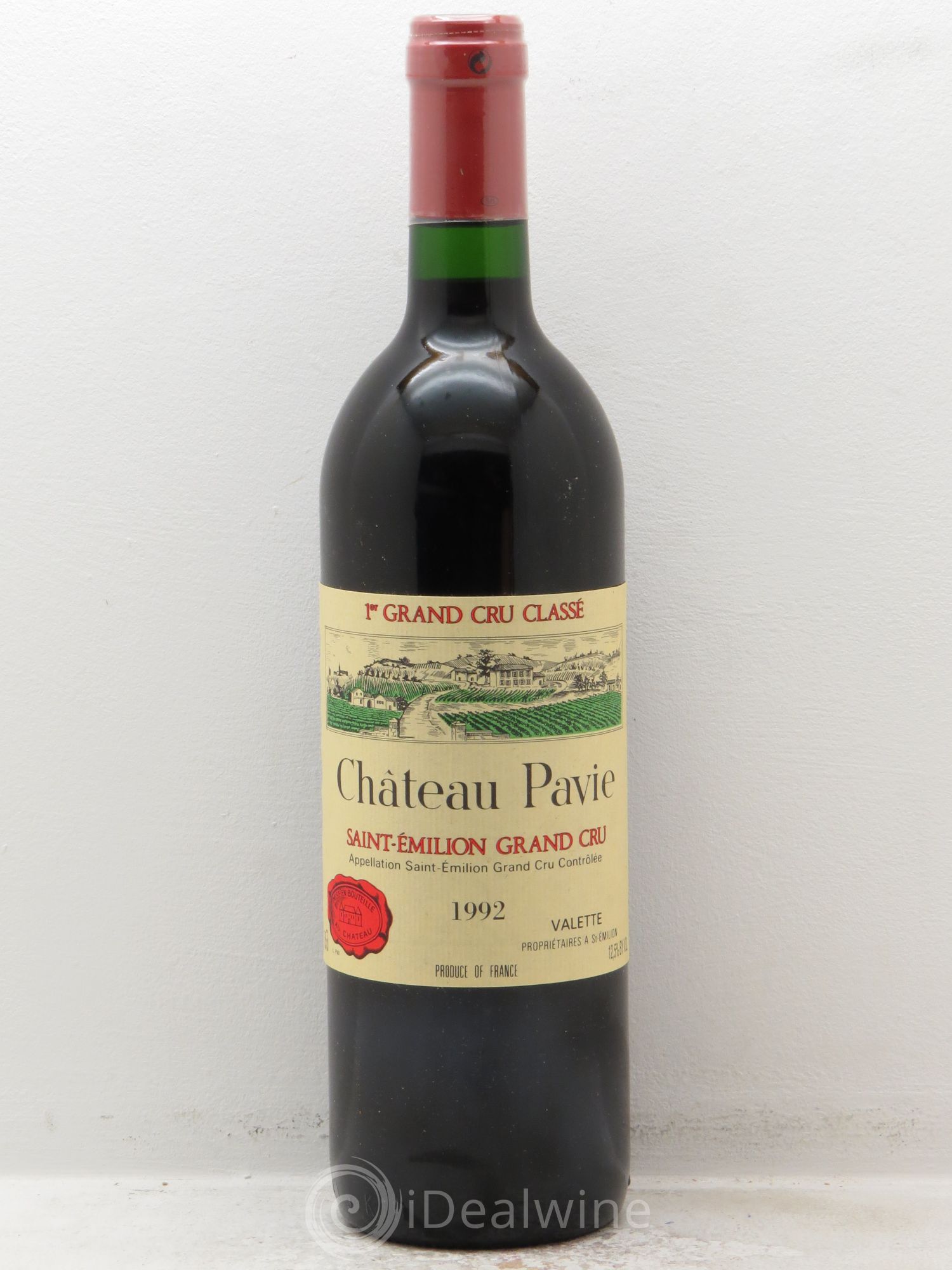 Château Pavie 1er Grand Cru Classé A 1992 - Lot de 6 bouteilles - 0