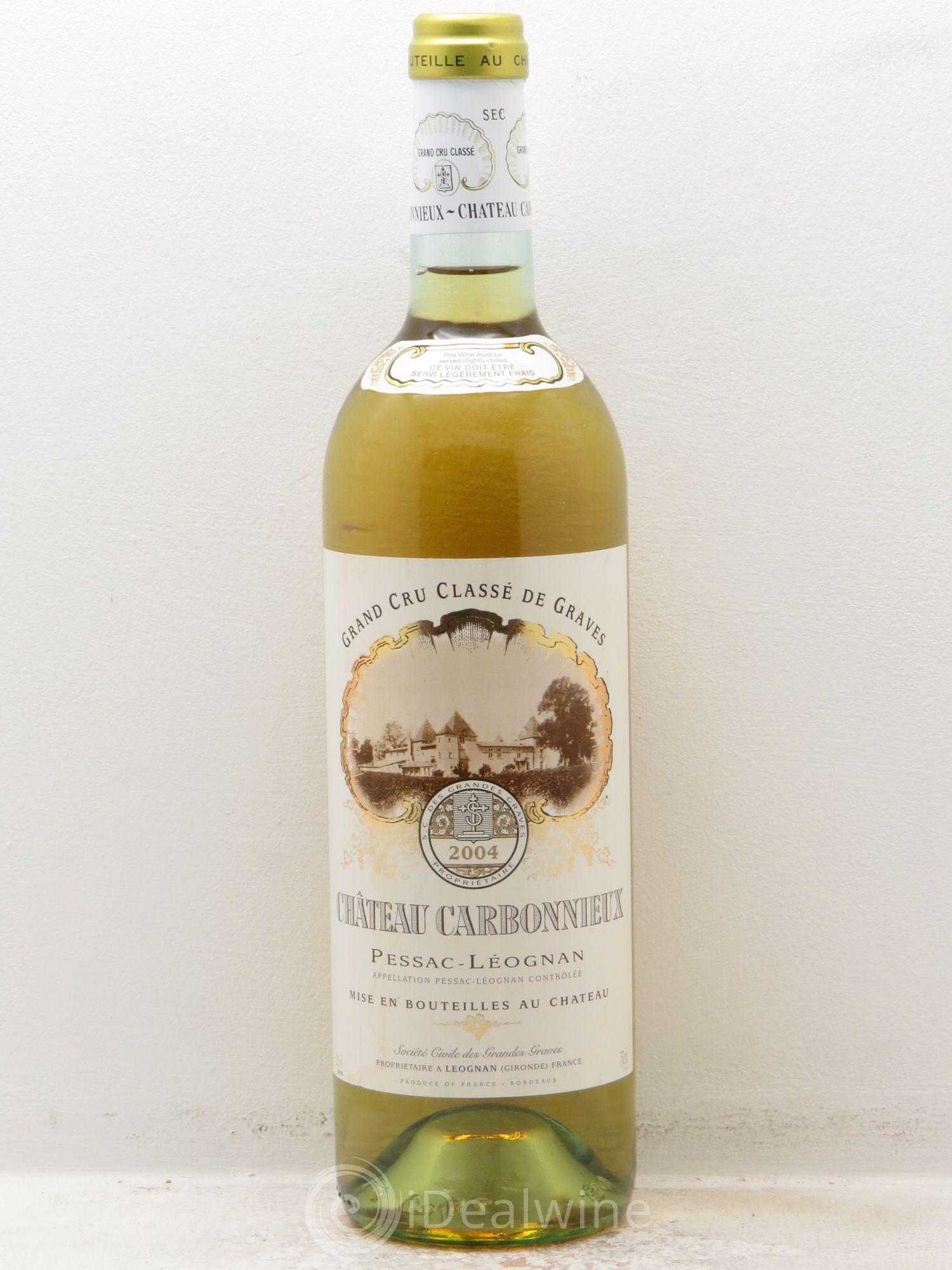 Château Carbonnieux Cru Classé de Graves 2004 - Lot de 1 bouteille - 0