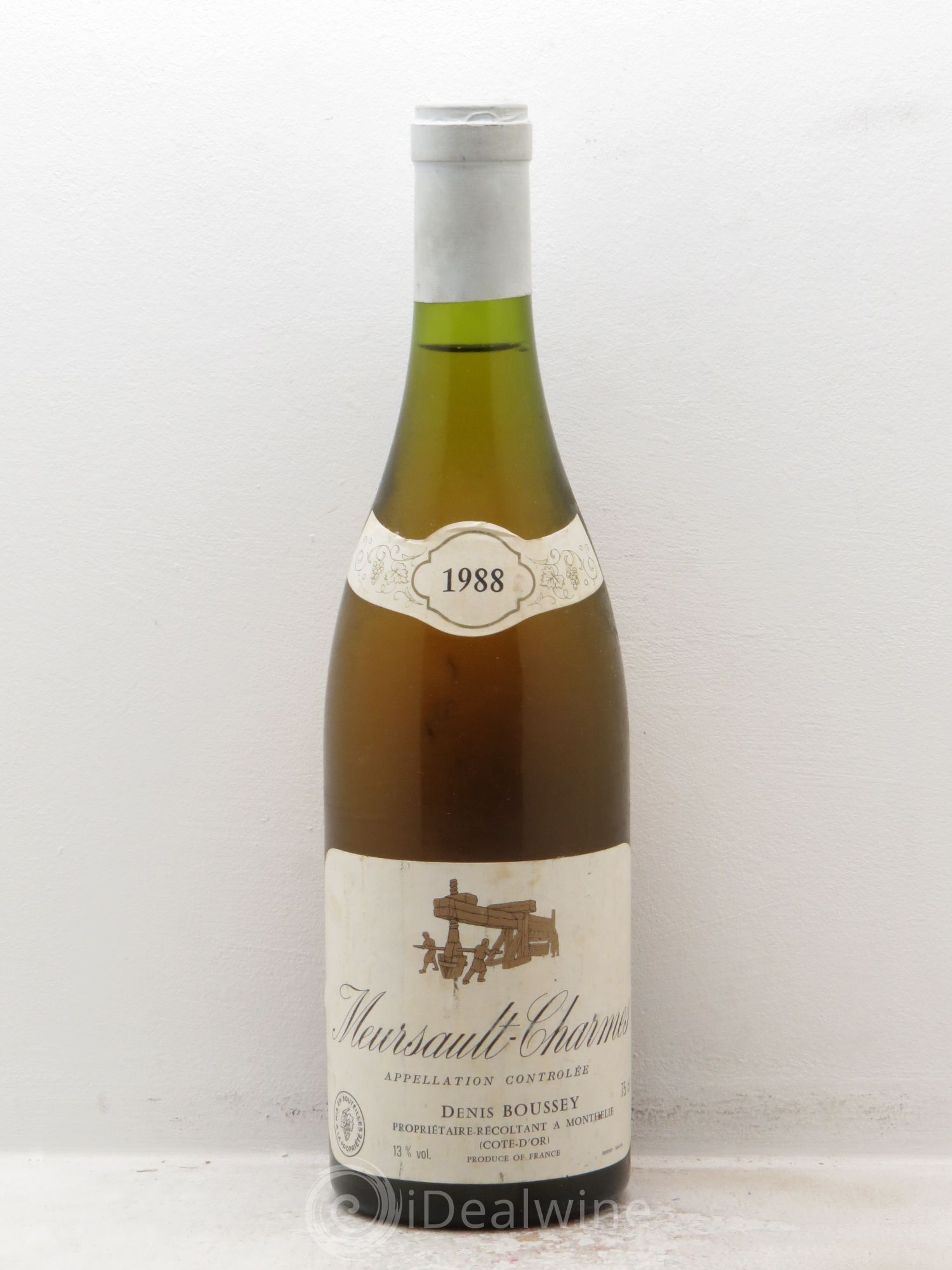 Meursault Charmes Boussey 1988 - Posten von 1 Flasche - 0