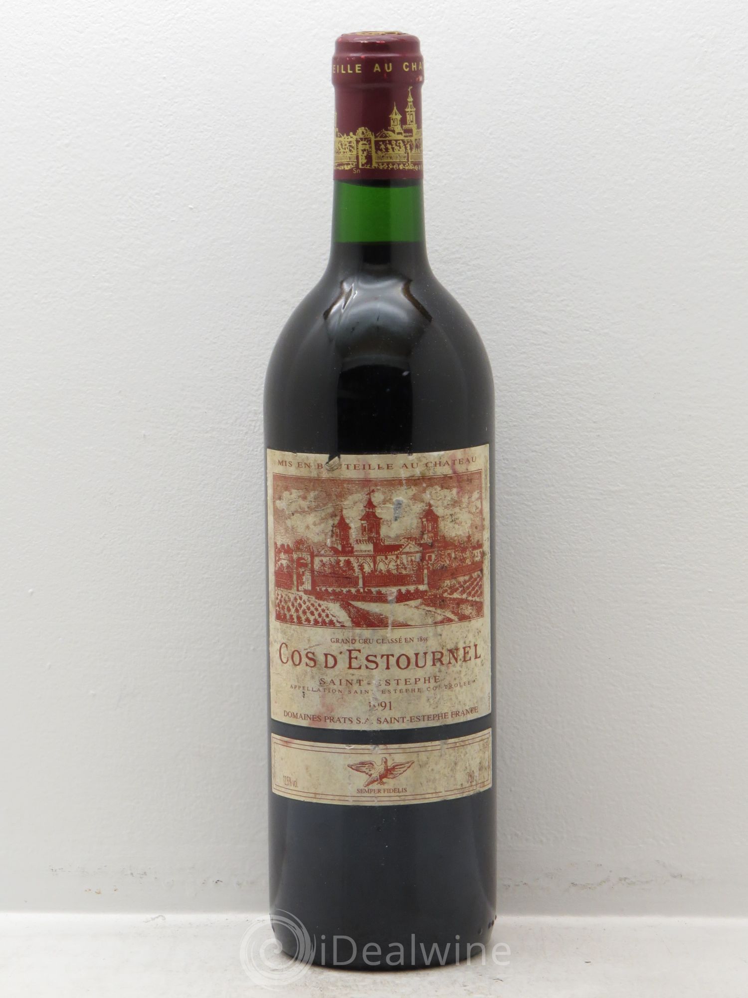 Cos d'Estournel 2ème Grand Cru Classé 1991 - Lot de 1 bouteille - 0