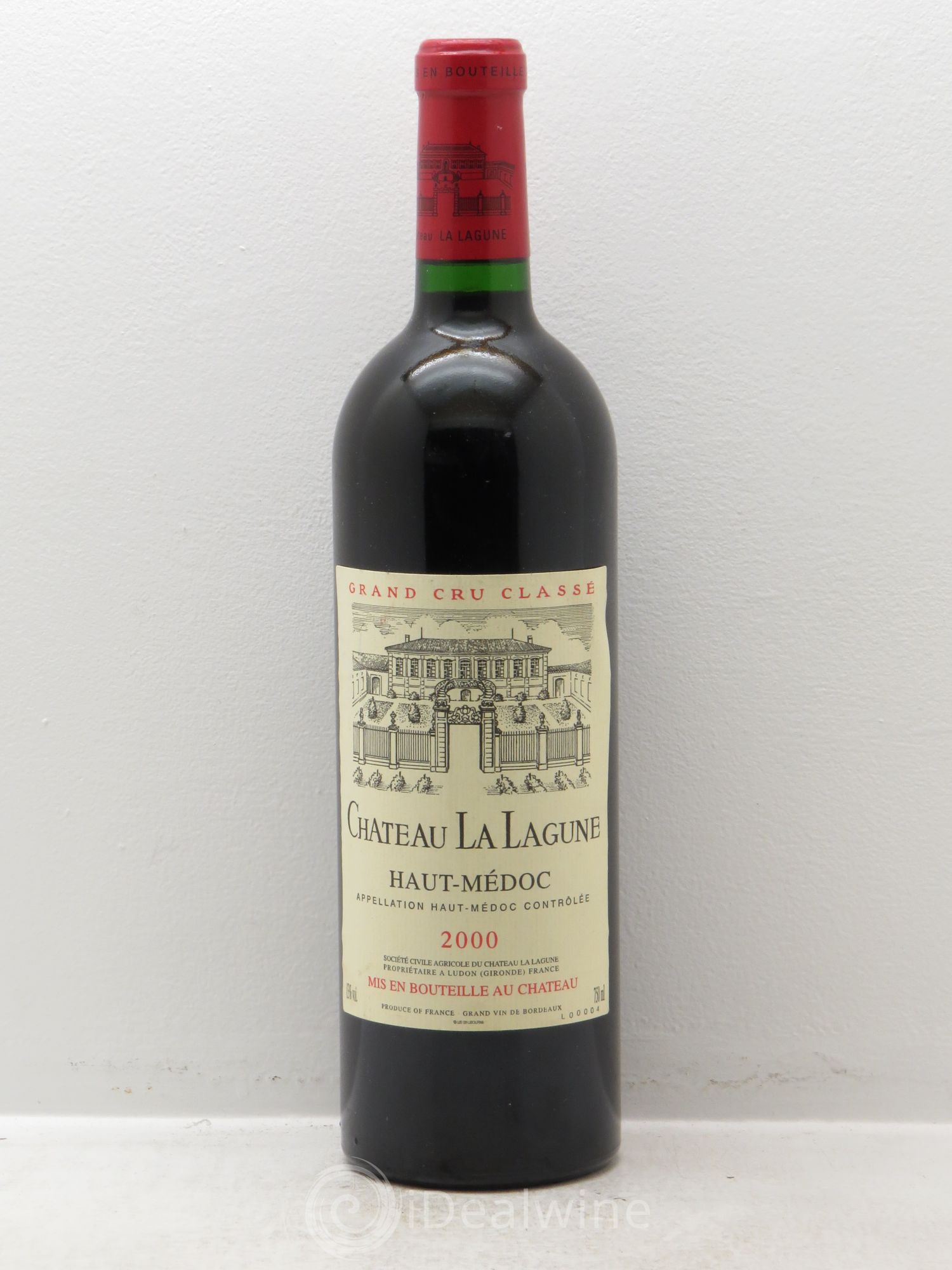 Château la Lagune 3ème Grand Cru Classé 2000 - Lot de 1 bouteille - 0