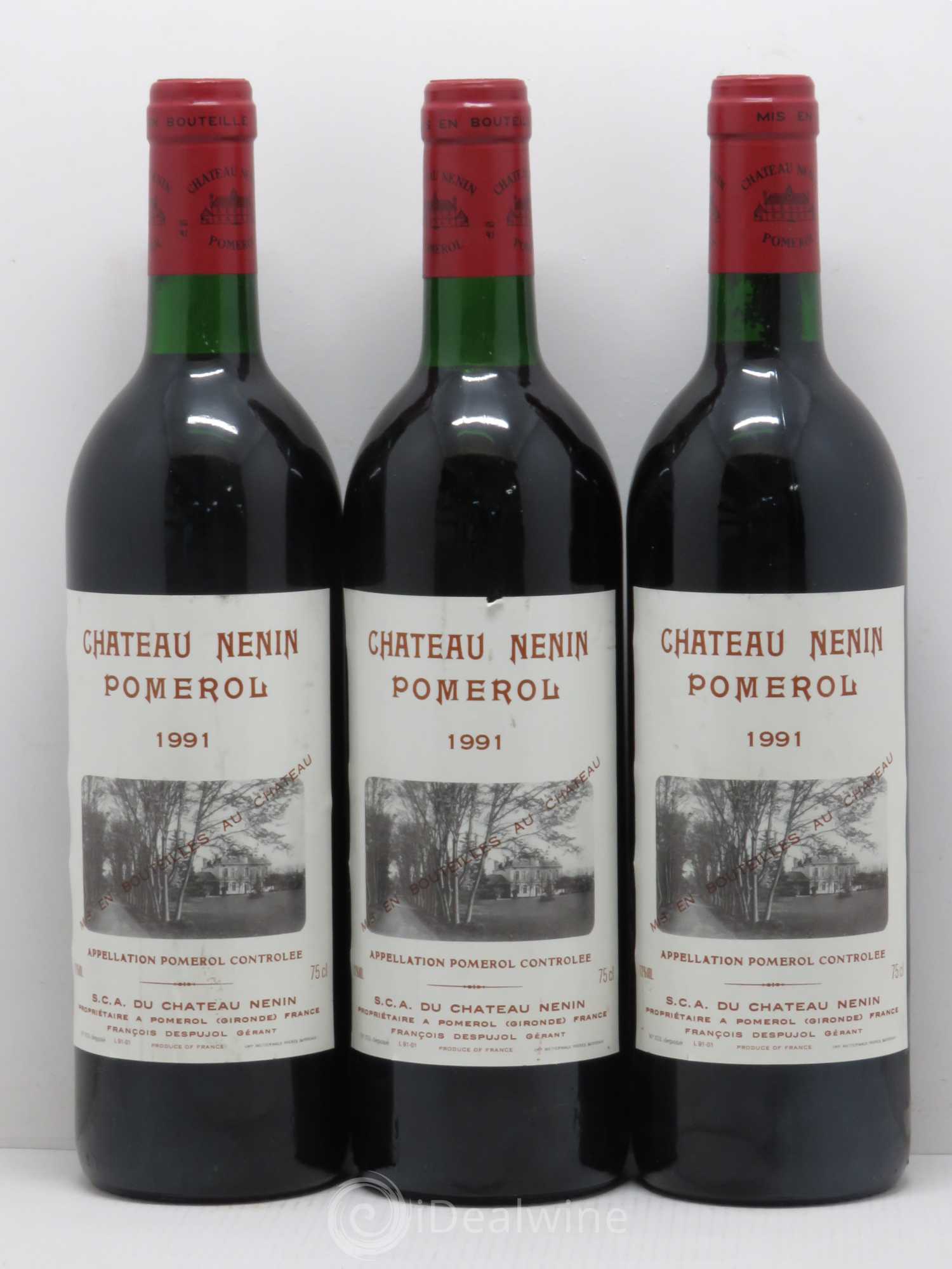 Château Nenin 1991 - Lot de 6 bouteilles - 2