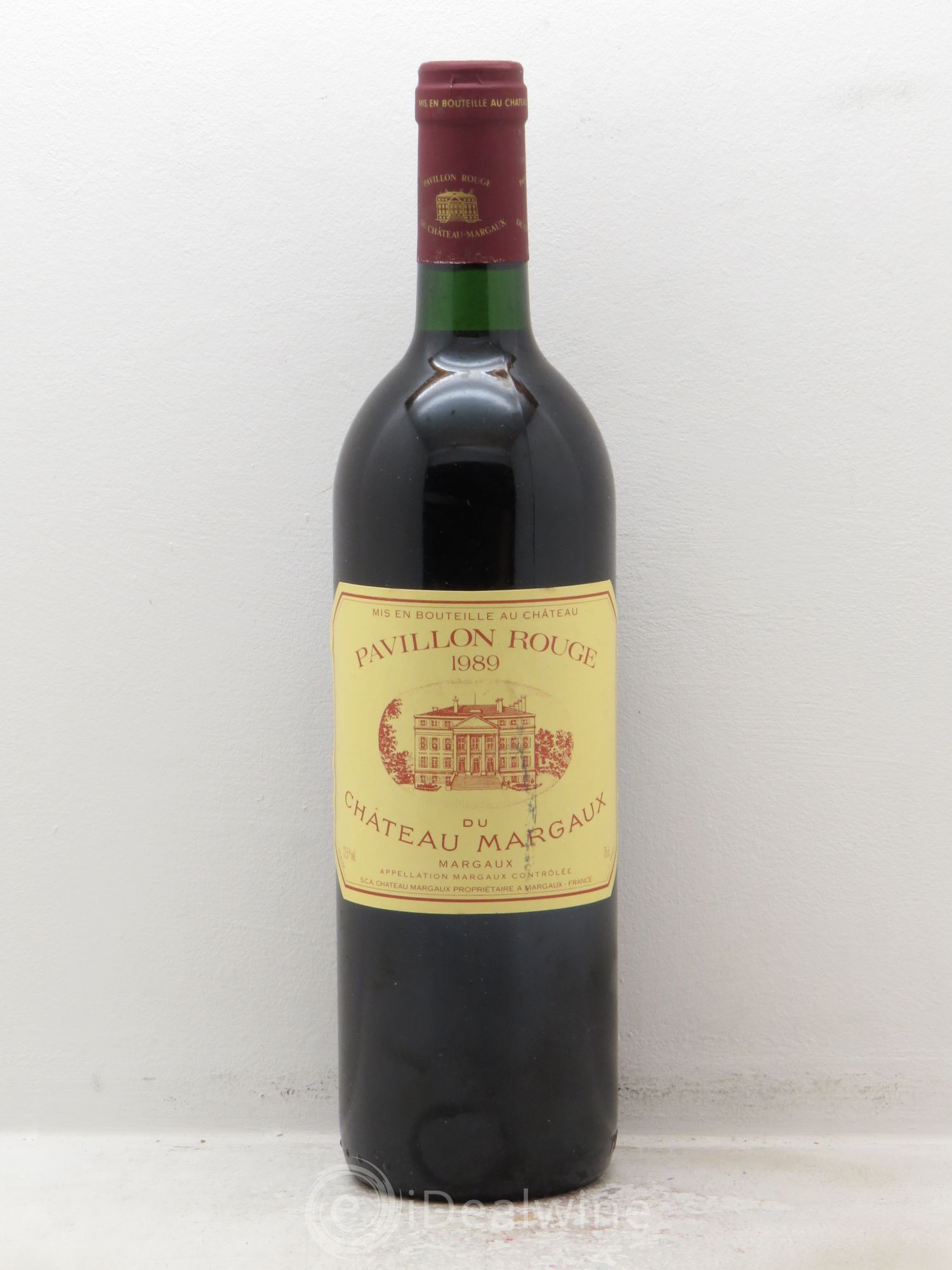 Pavillon Rouge du Château Margaux Second Vin 1989 - Lot de 6 bouteilles - 0