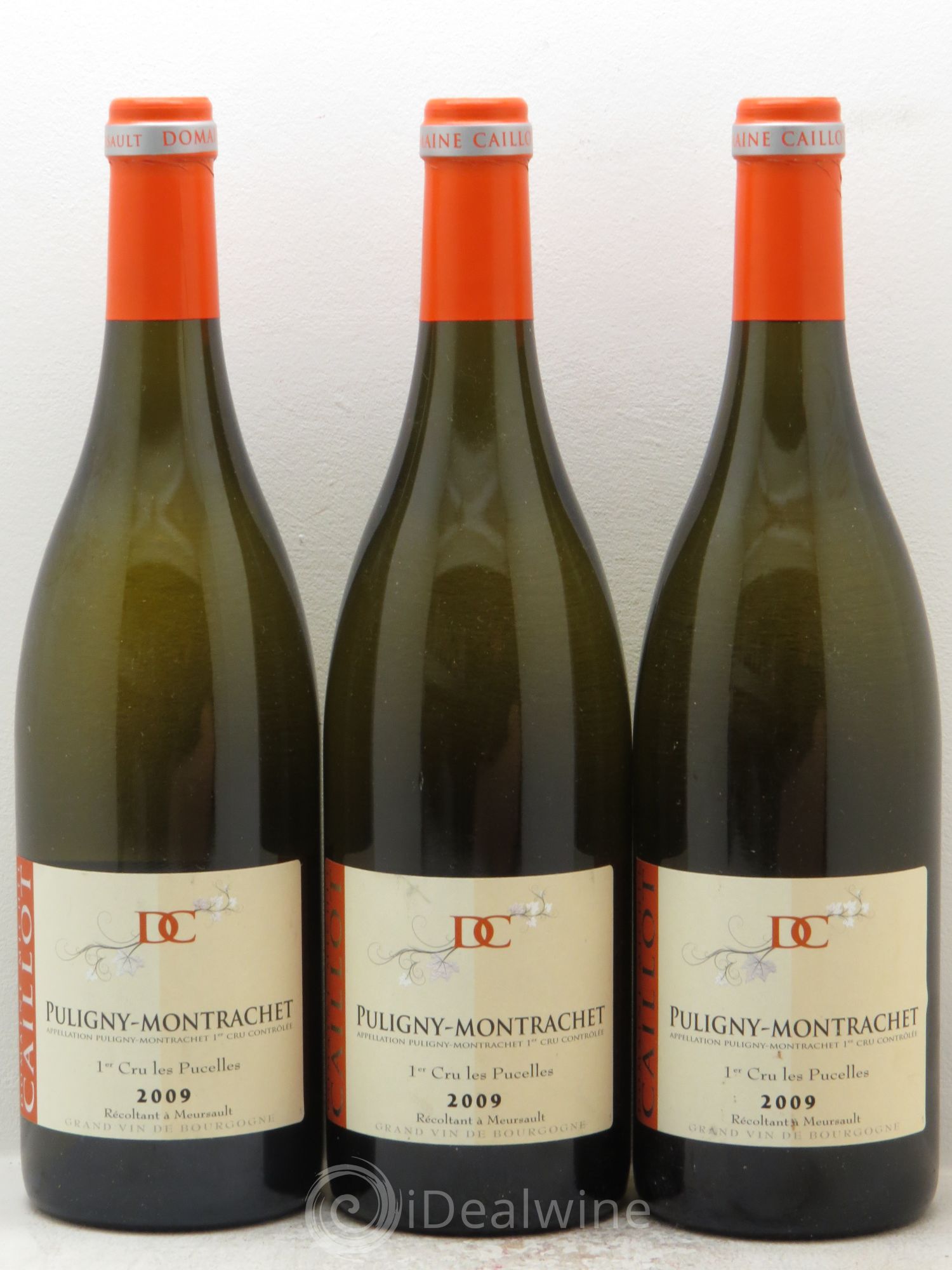 Puligny-Montrachet 1er Cru Domaine Caillot 2009 - Posten von 3 Flaschen - 0