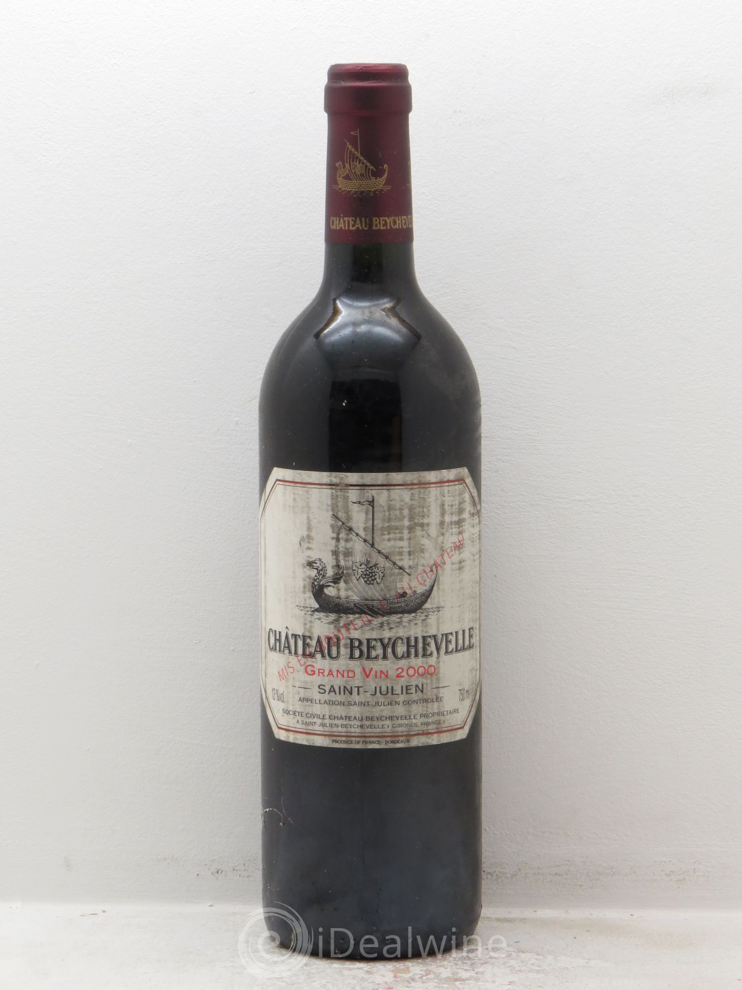 Château Beychevelle 4ème Grand Cru Classé 2000 - Lot de 6 bouteilles - 0