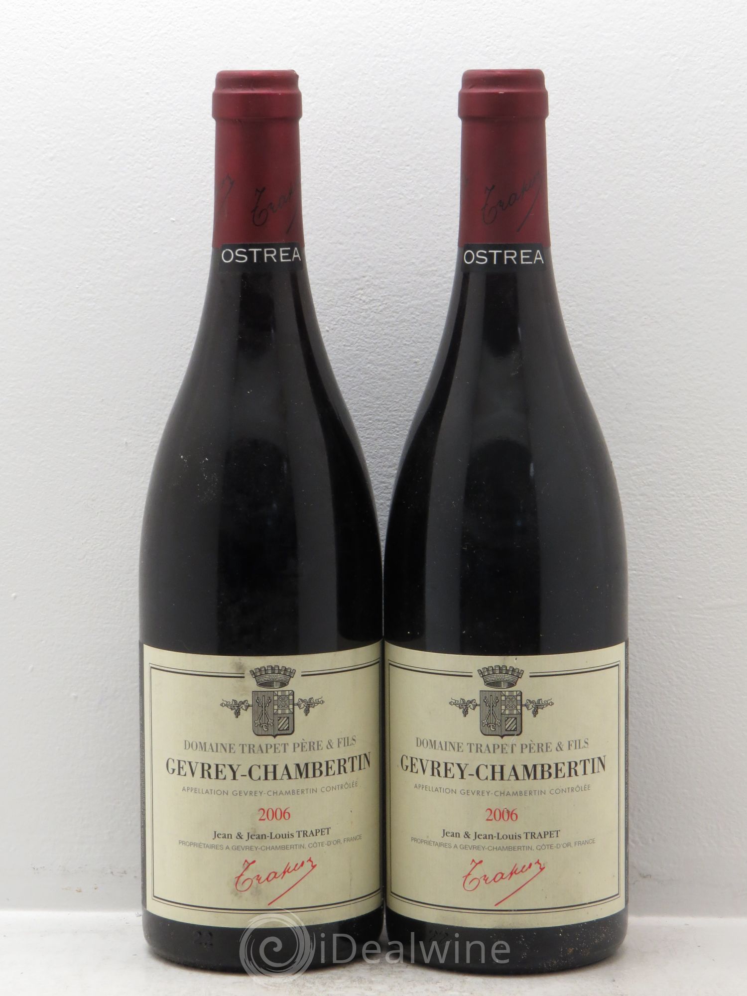 Gevrey-Chambertin Ostrea Domaine Trapet 2006 - Lot de 2 bouteilles - 0