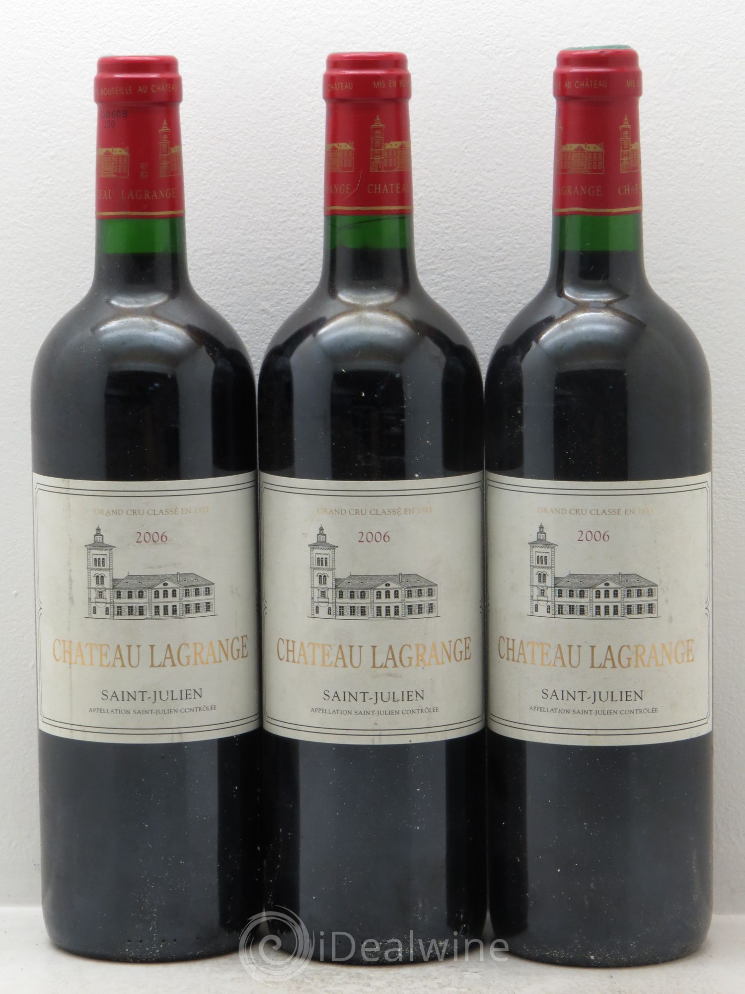 Château Lagrange 3ème Grand Cru Classé 2006 - Lot de 3 bouteilles - 0
