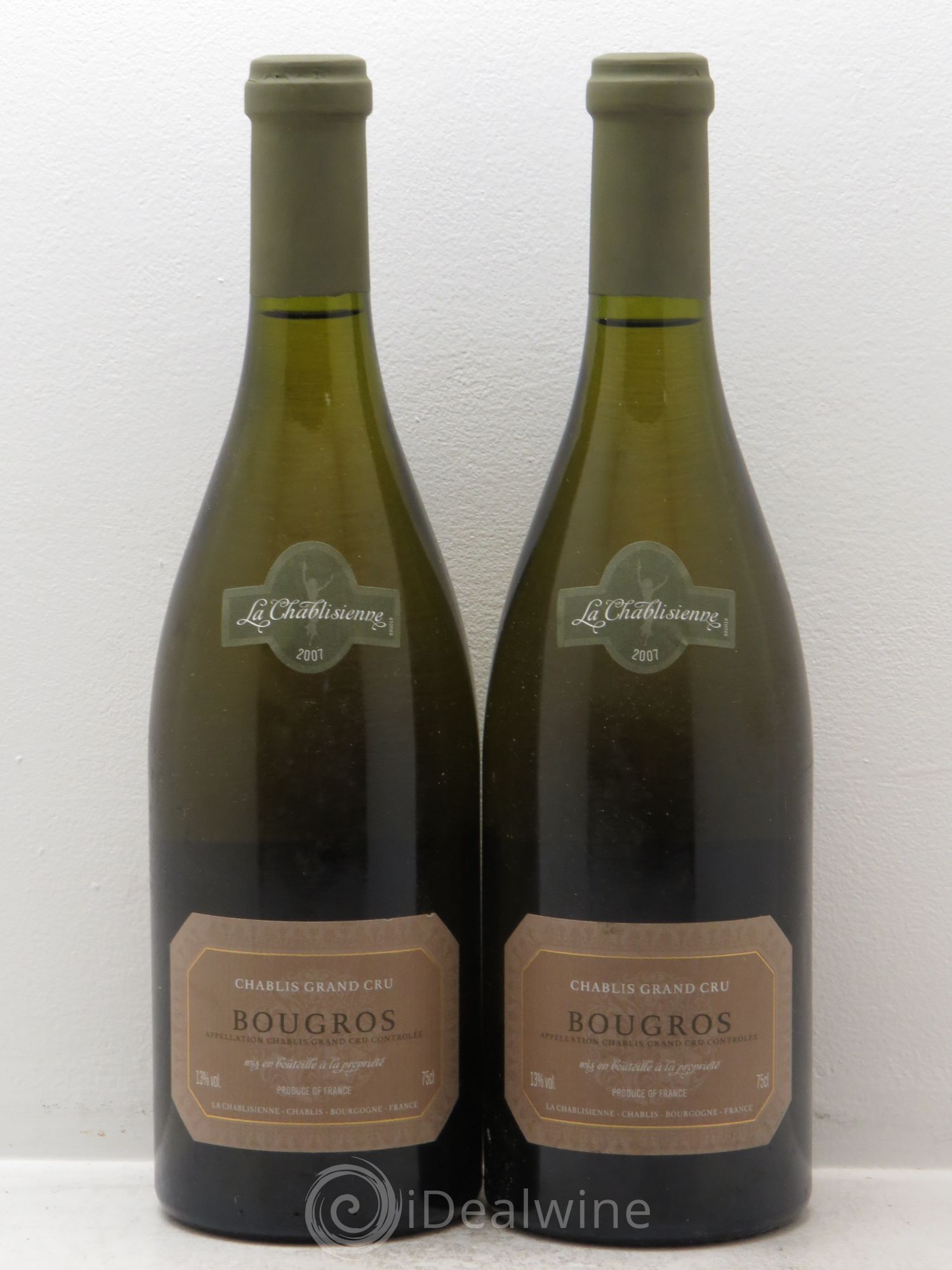 Chablis Grand Cru 2007 - Lot de 2 bouteilles - 0