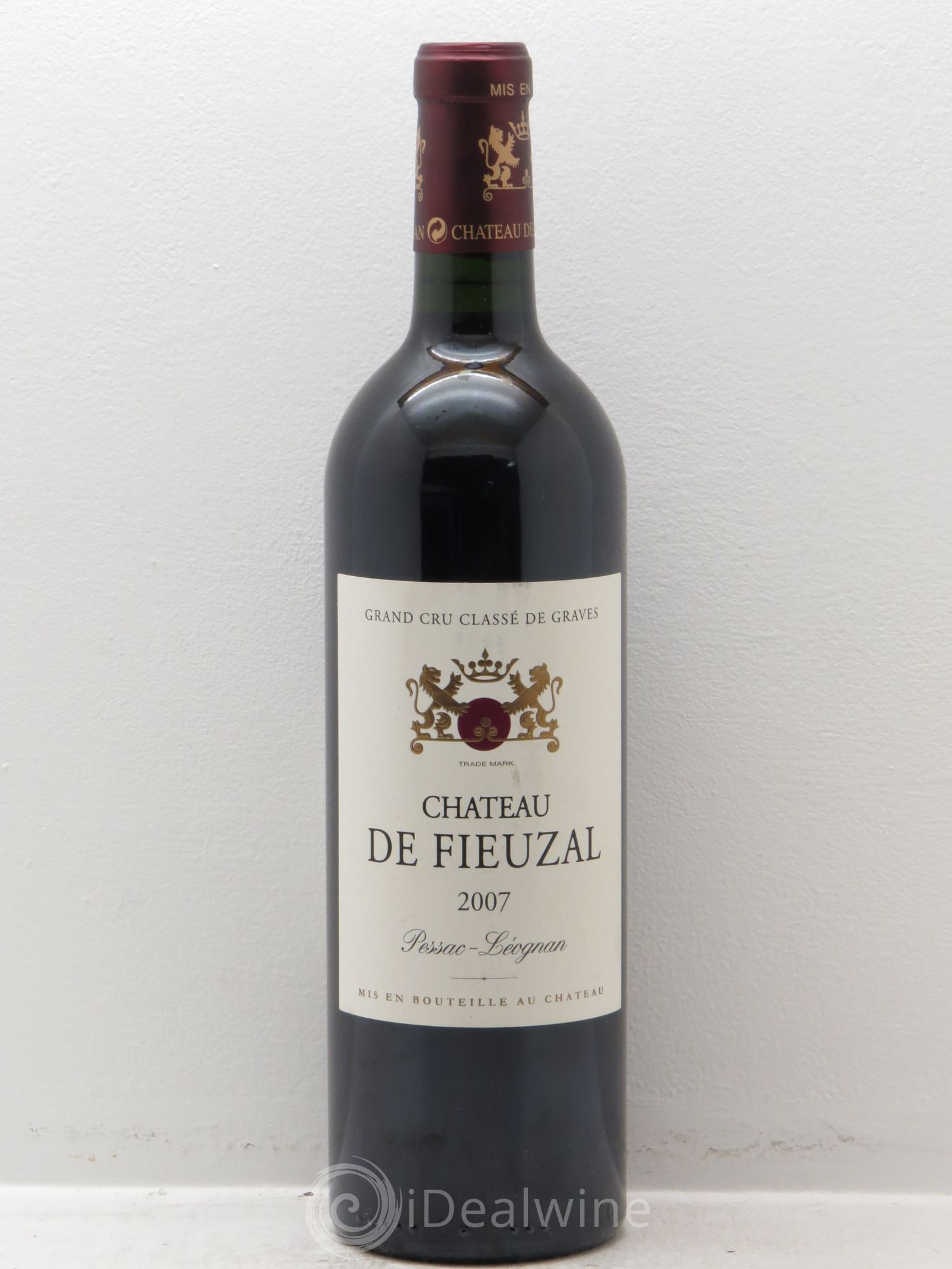 Château de Fieuzal Cru Classé de Graves 2007 - Lot de 1 bouteille - 0