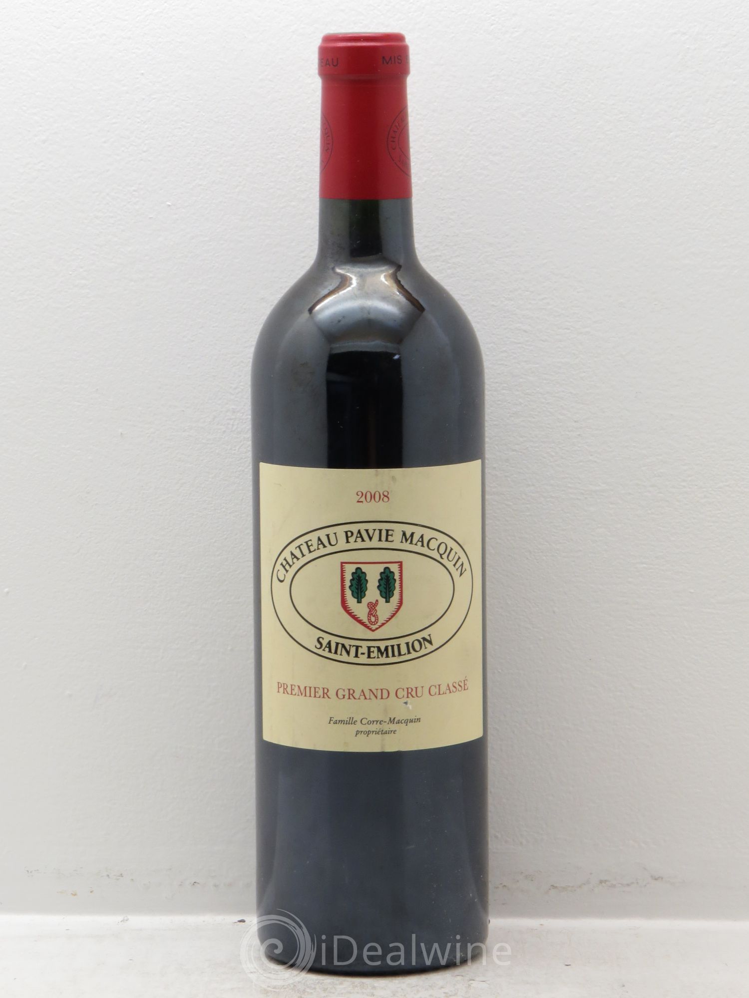 Château Pavie Macquin 1er Grand Cru Classé B 2008 - Lot de 1 bouteille - 0