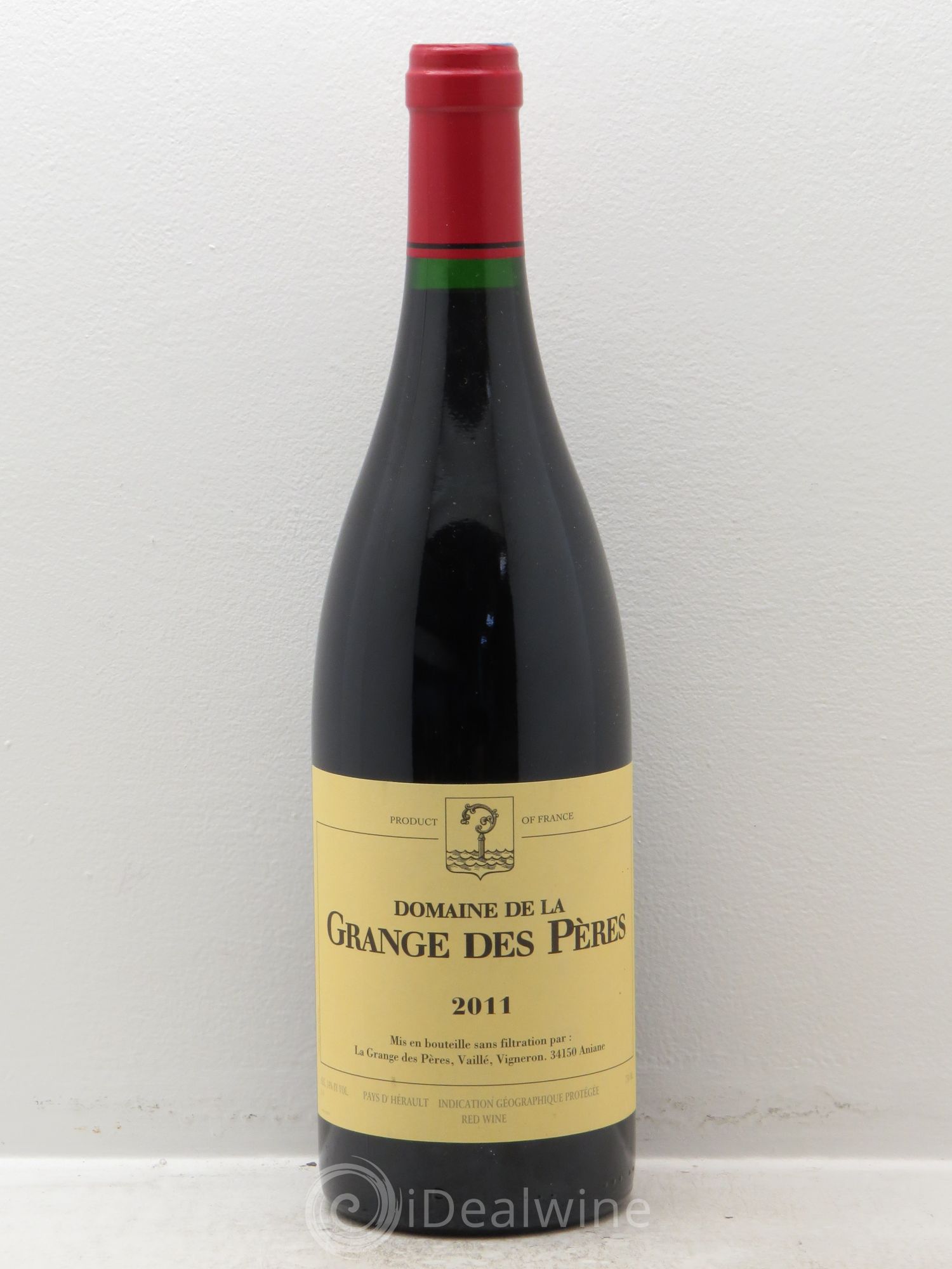 Pays d'Hérault Grange des Pères Laurent Vaillé 2011 - Lot de 1 bouteille - 0