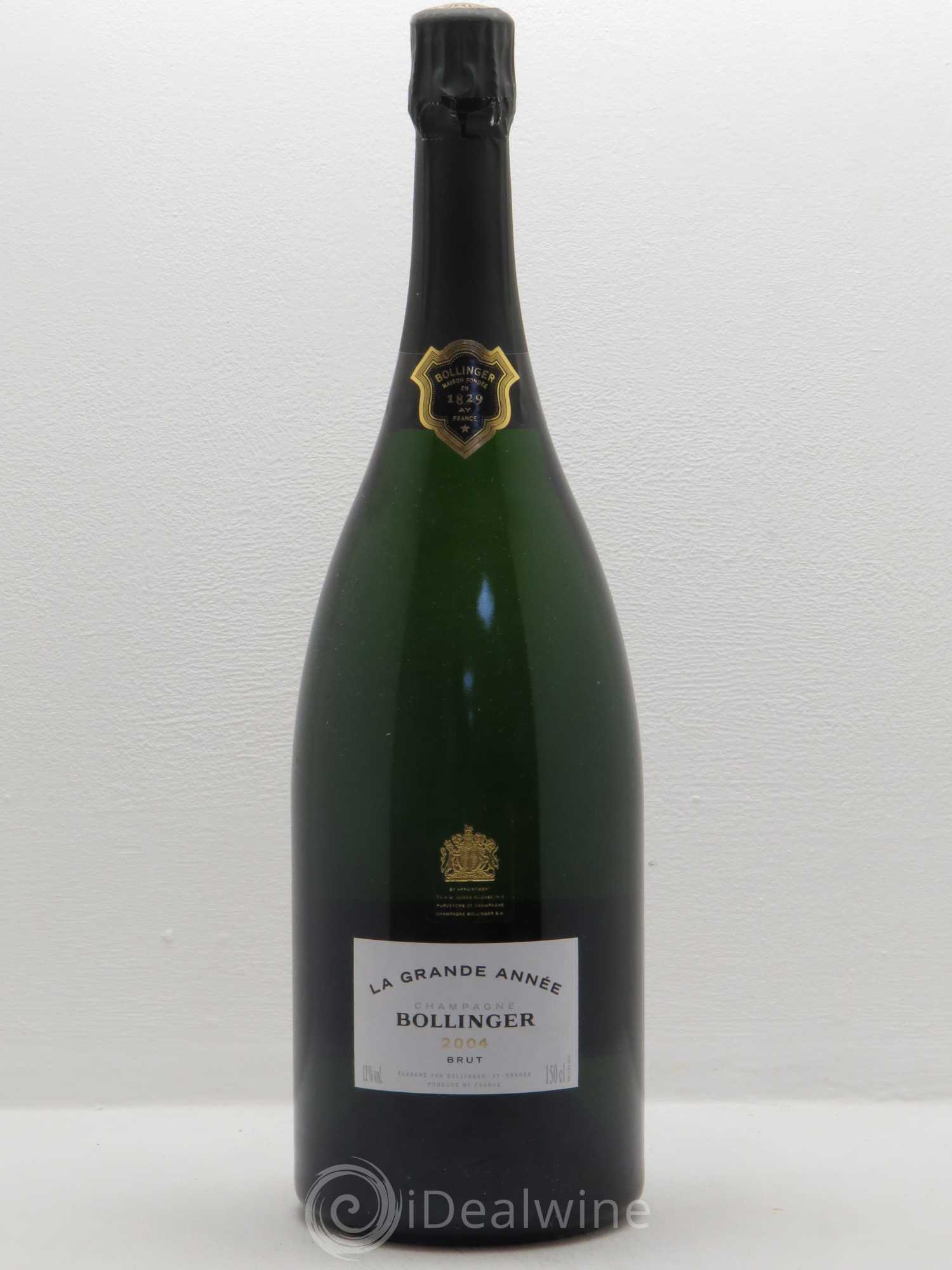 La Grande Année Brut Bollinger 2004 - Lot de 1 magnum - 0