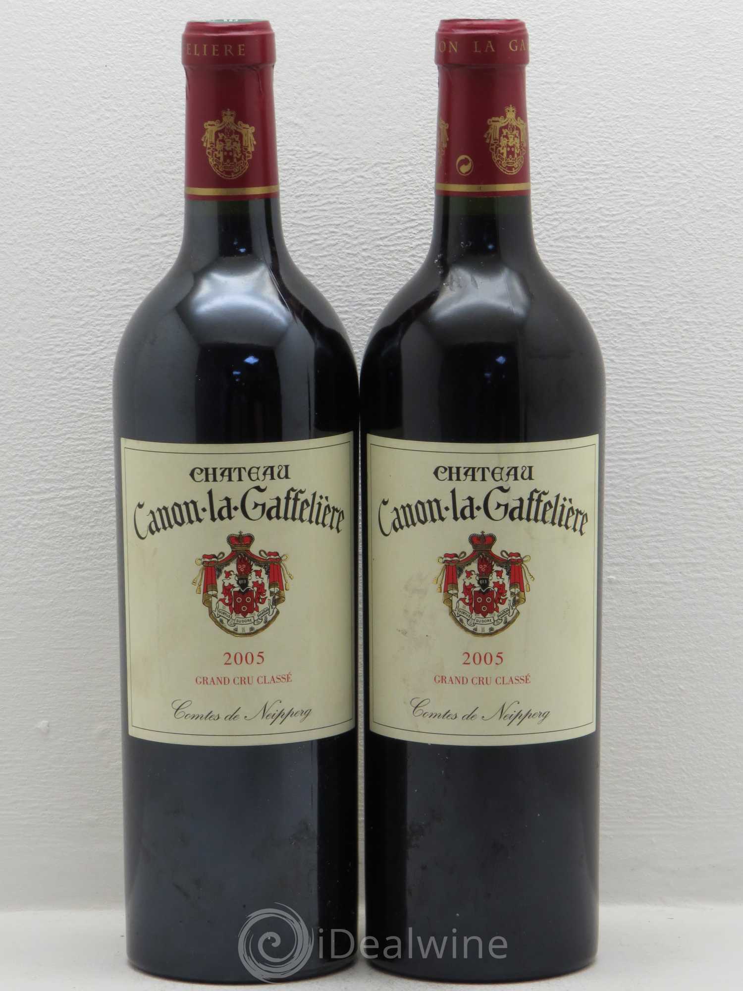 Château Canon la Gaffelière 1er Grand Cru Classé B 2005 - Lot de 2 bouteilles - 0