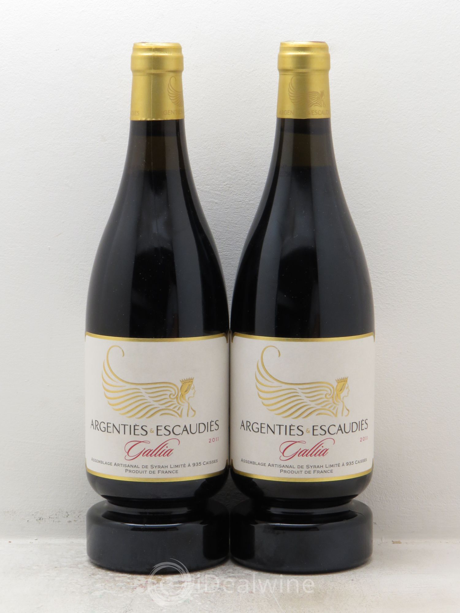 Languedoc Argentiès Gallia 2011 - Posten von 2 Flaschen - 0