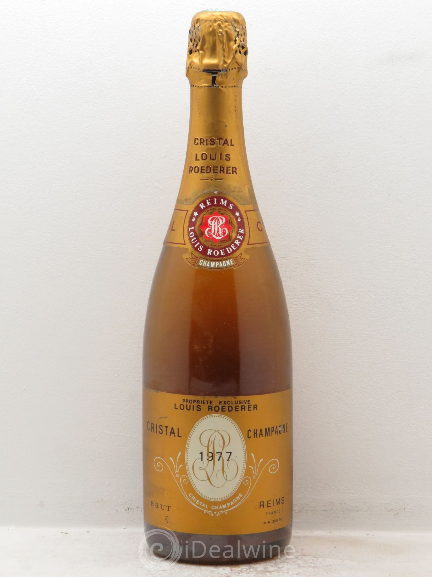 Cristal Louis Roederer 1977 - Lot de 1 bouteille - 0