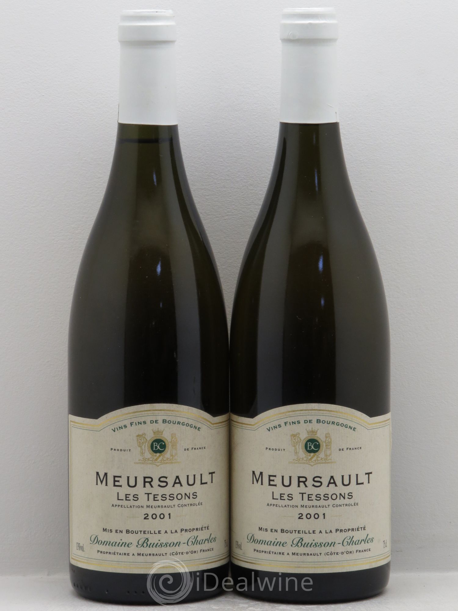 Meursault Les Tessons Buisson Charles 2001 - Posten von 2 Flaschen - 0