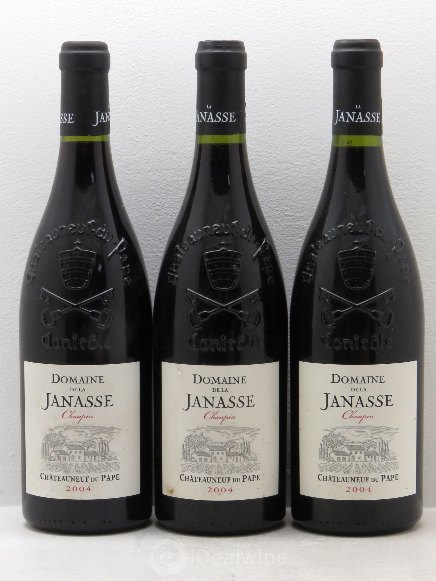 Châteauneuf-du-Pape Cuvée Chaupin La Janasse (Domaine de) 2004 - Lot de 3 bouteilles - 0